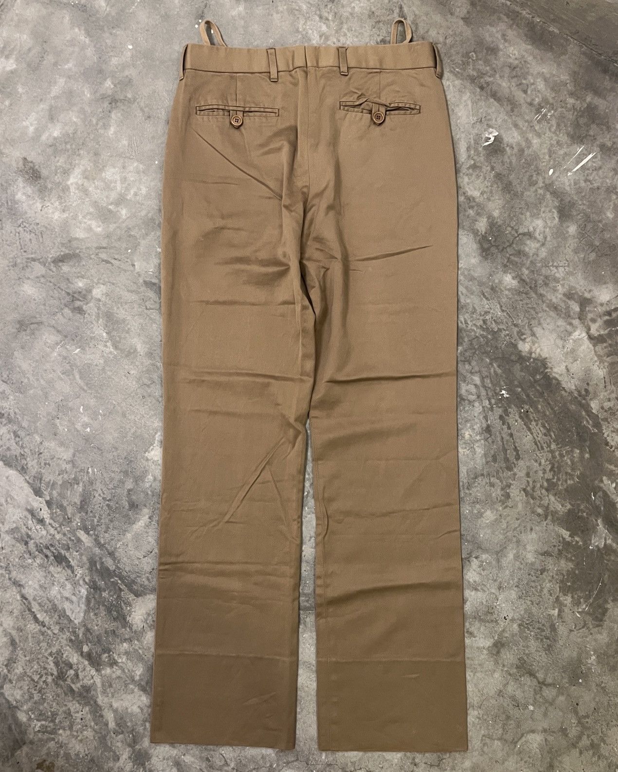 Helmut Lang Helmut Lang 90s Archive Beige Pants Size 26" / US 2 / IT 38 - 2 Thumbnail