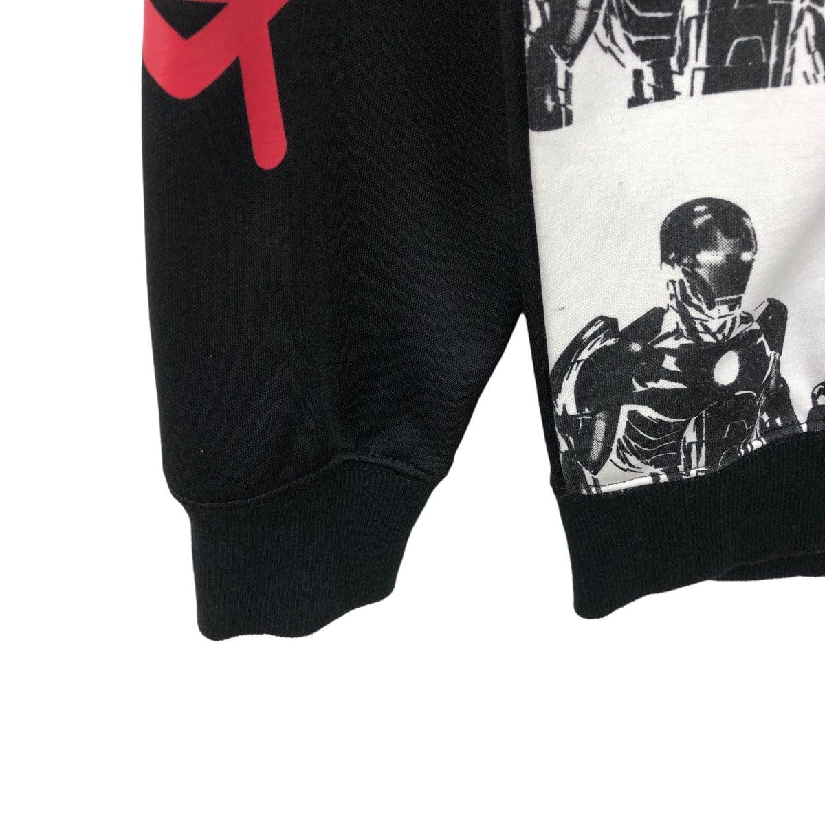 Pick!! MARVEL IRONMAN All Overprint Sweatshirt Pullover
