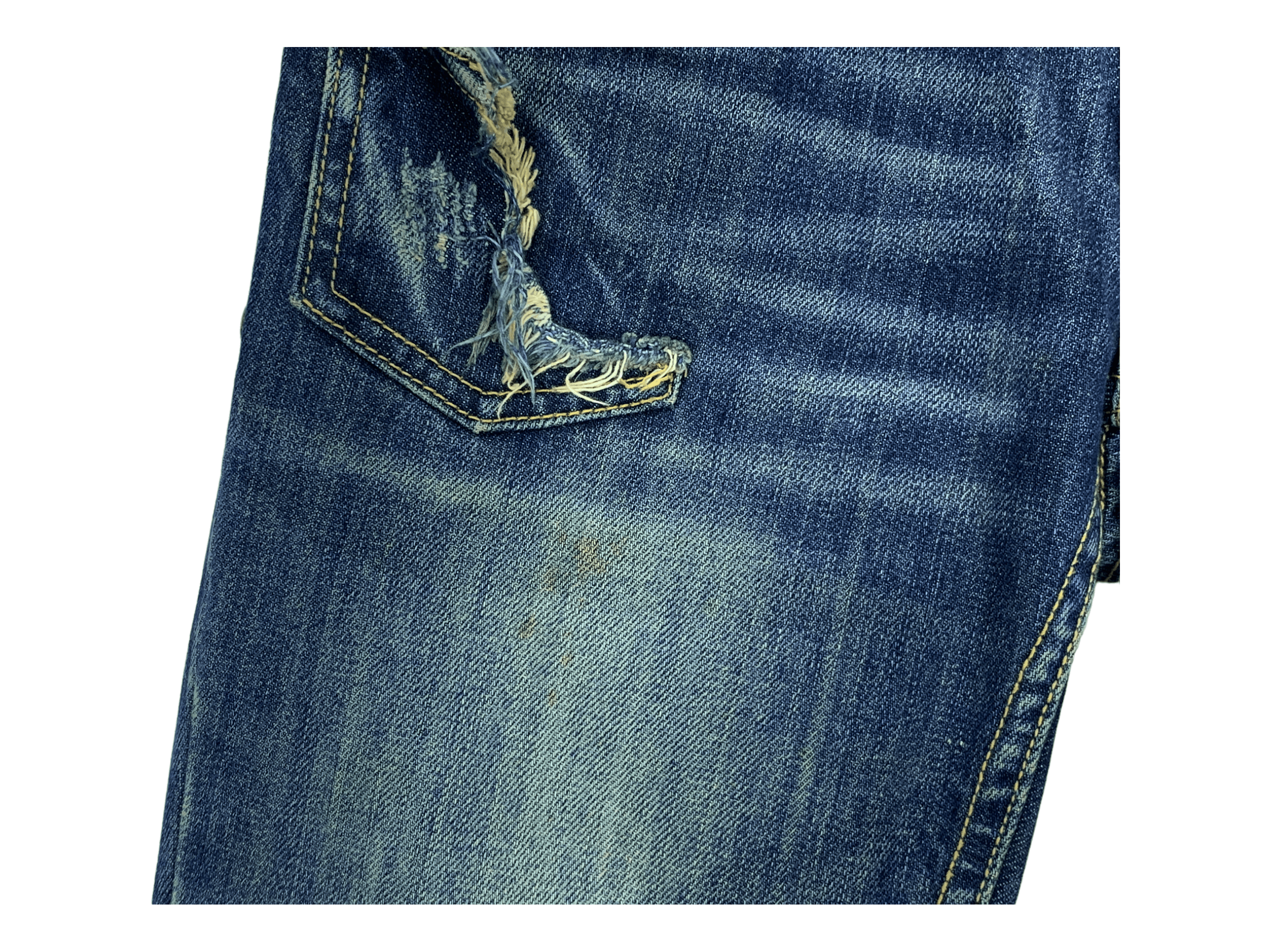 Designer × Jimmy Taverniti × Taverniti Taverniti Jeans Denim by Jimmy Taverniti Flare Jeans Pants Size 26" / US 2 / IT 38 - 11 Thumbnail