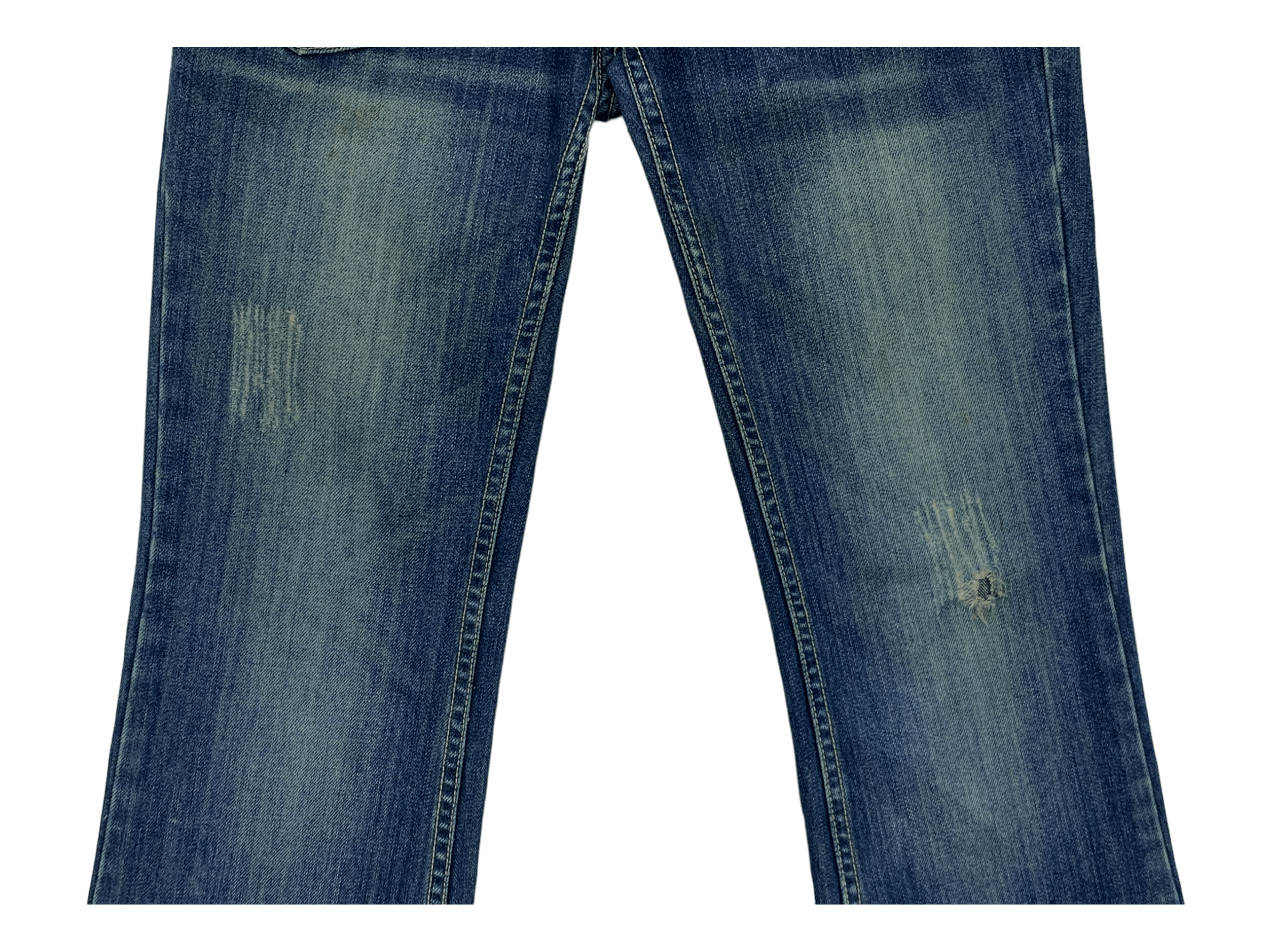 Designer × Jimmy Taverniti × Taverniti Taverniti Jeans Denim by Jimmy Taverniti Flare Jeans Pants Size 26" / US 2 / IT 38 - 4 Thumbnail