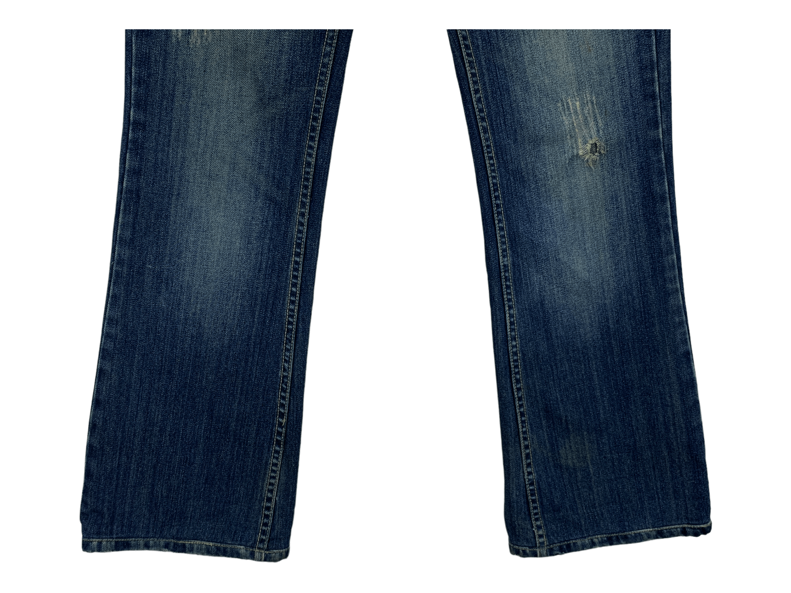 Designer × Jimmy Taverniti × Taverniti Taverniti Jeans Denim by Jimmy Taverniti Flare Jeans Pants Size 26" / US 2 / IT 38 - 5 Thumbnail