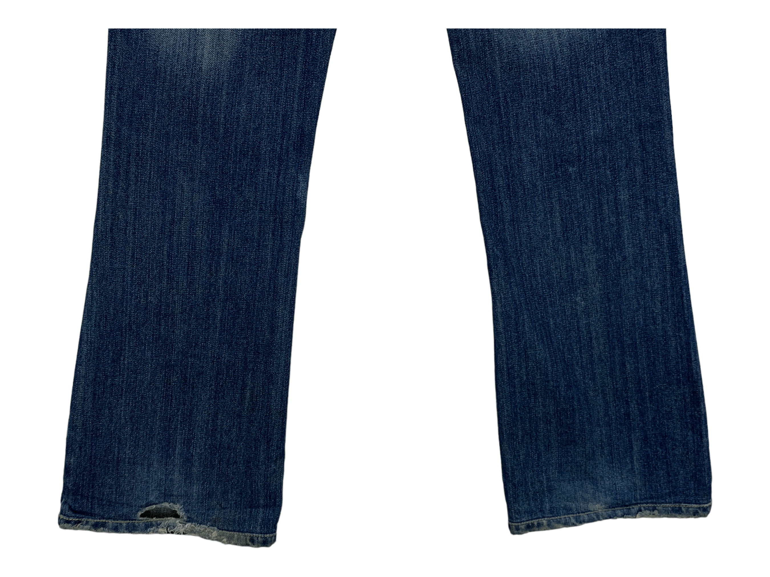 Designer × Jimmy Taverniti × Taverniti Taverniti Jeans Denim by Jimmy Taverniti Flare Jeans Pants Size 26" / US 2 / IT 38 - 8 Thumbnail