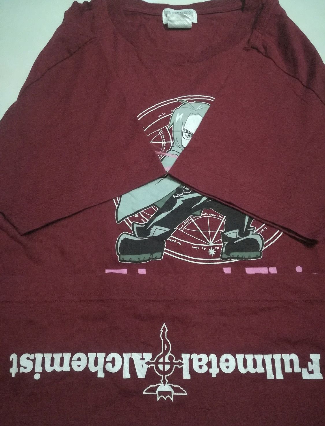 Vintage Rare Anime Fullmetal Alchemist Edward Elric Tshirt