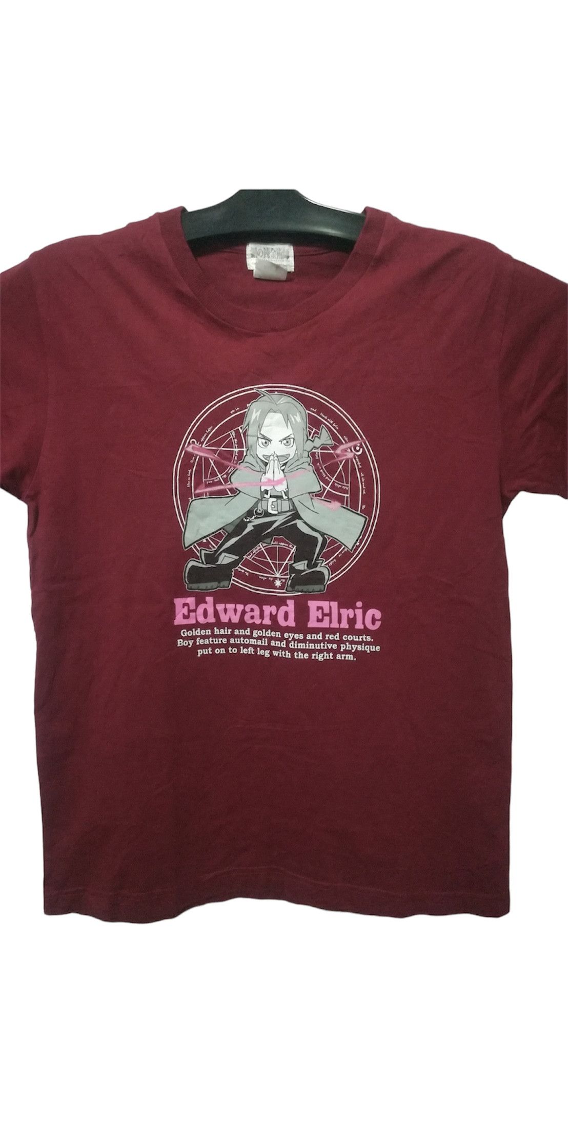 Vintage Rare Anime Fullmetal Alchemist Edward Elric Tshirt