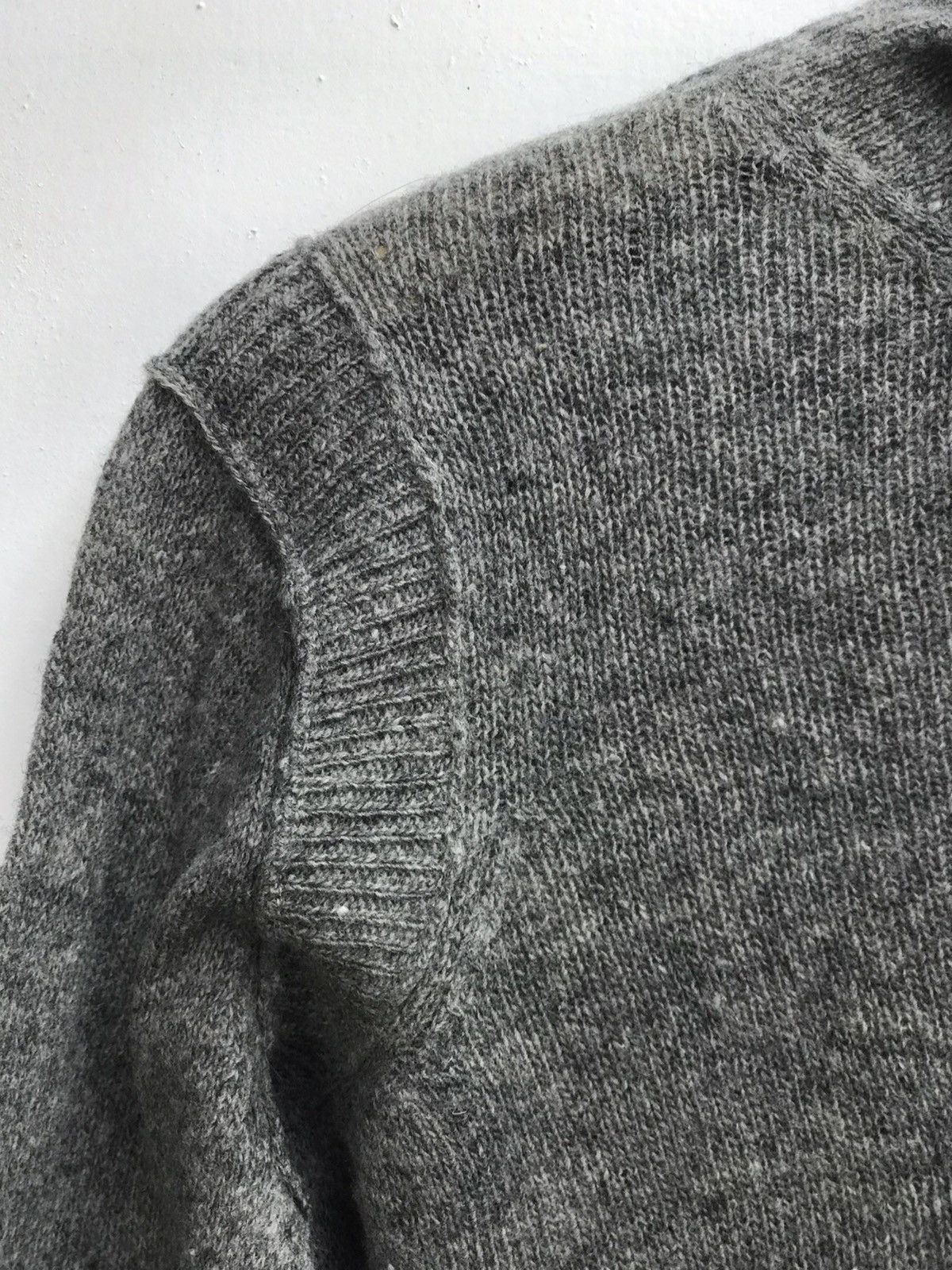 Yohji Yamamoto Vintage Yohji Yamamoto Turtle Neck Wool Shirt Size M / US 6-8 / IT 42-44 - 5 Thumbnail