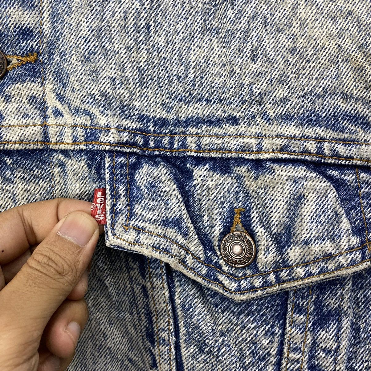 Levis Jeans Jacket Acid Wash Vintage Style❗️