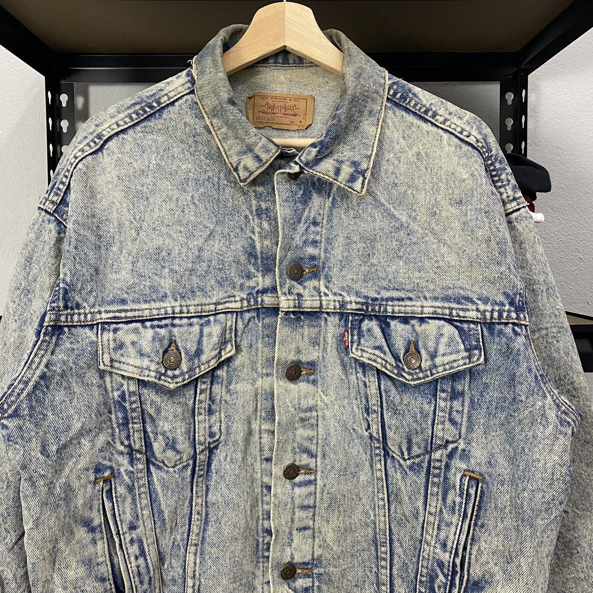 Levis Jeans Jacket Acid Wash Vintage Style❗️