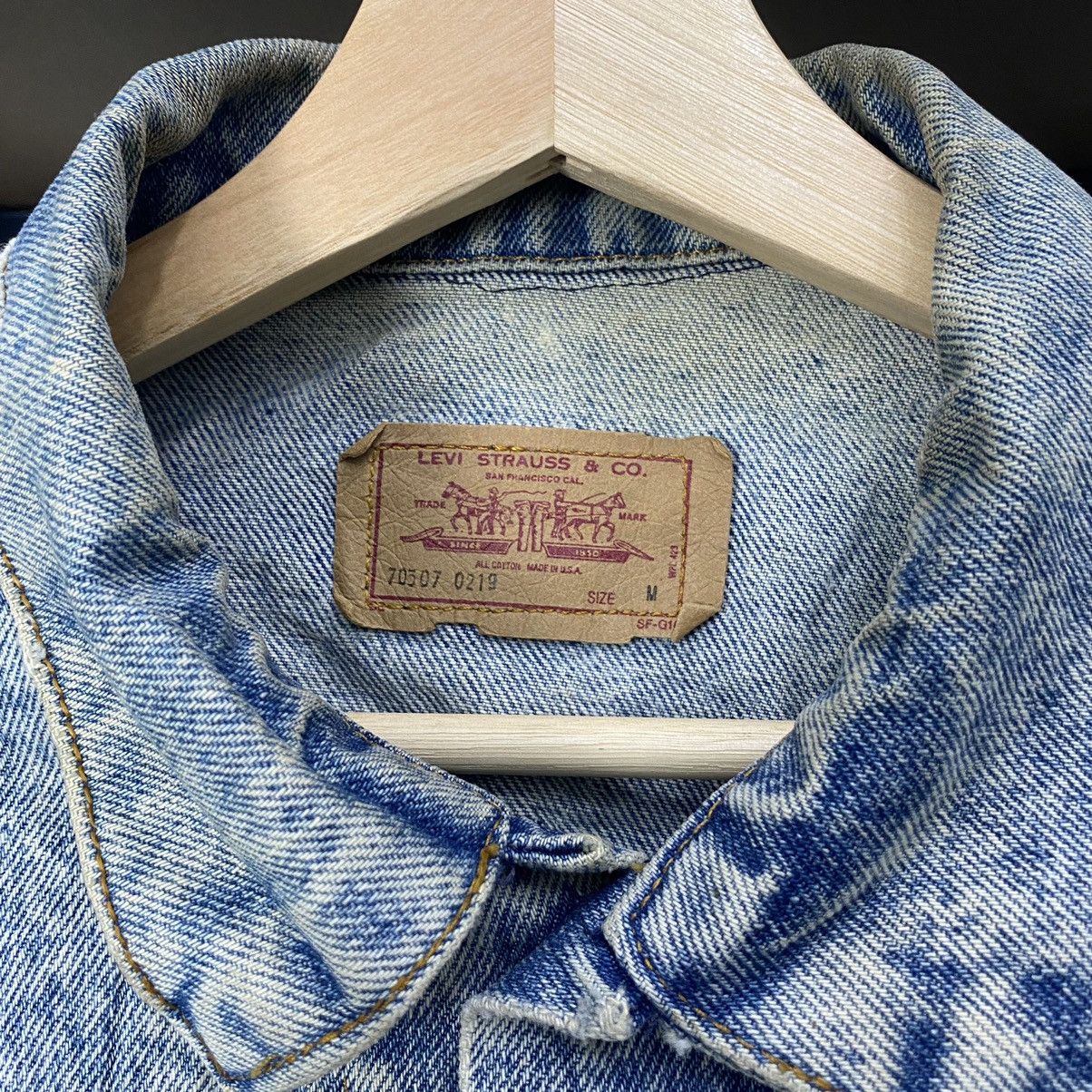 Levis Jeans Jacket Acid Wash Vintage Style❗️