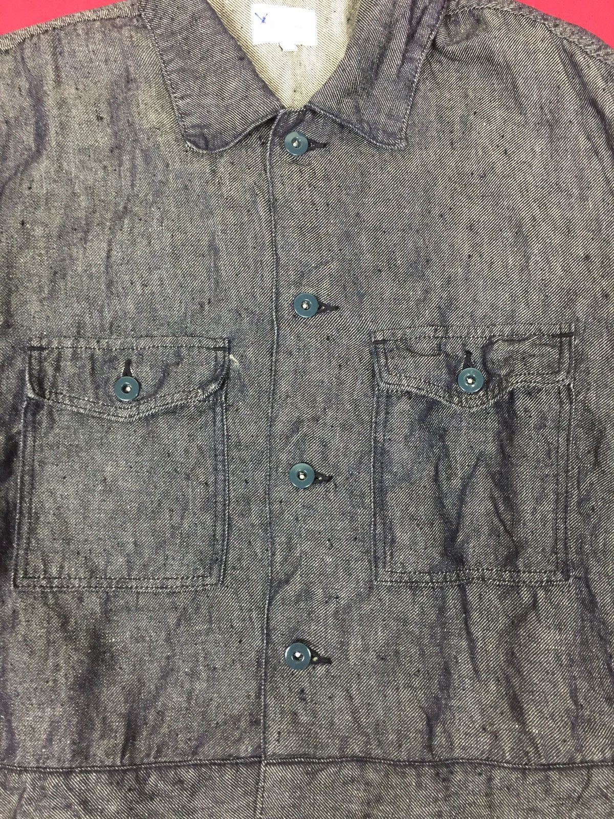 Undecorated Man Undecorated Man Denim Linen Jacket. J071 Size US XL / EU 56 / 4 - 10 Thumbnail