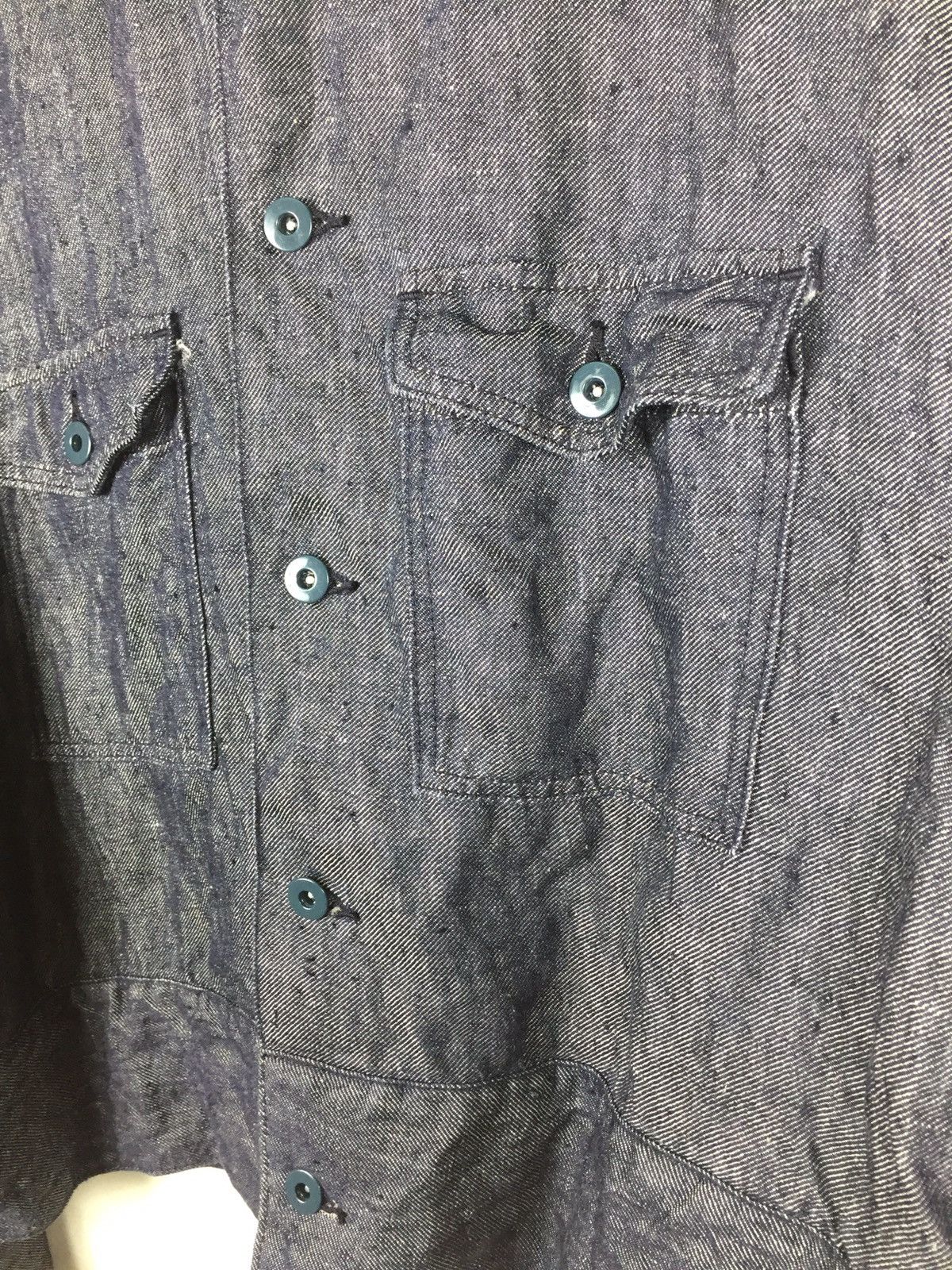 Undecorated Man Undecorated Man Denim Linen Jacket. J071 Size US XL / EU 56 / 4 - 4 Thumbnail