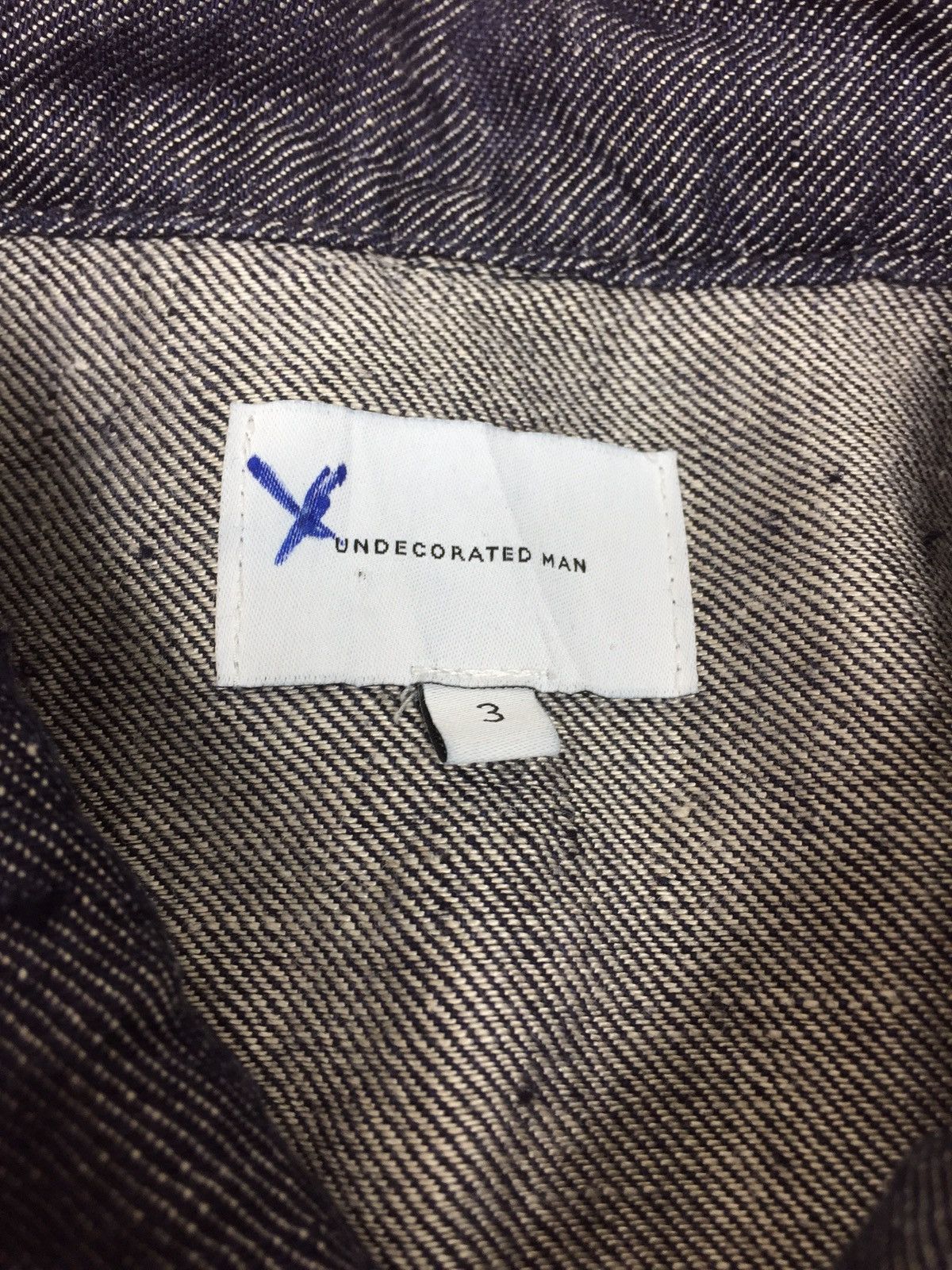 Undecorated Man Undecorated Man Denim Linen Jacket. J071 Size US XL / EU 56 / 4 - 11 Thumbnail
