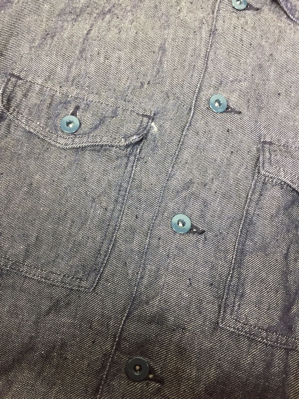 Undecorated Man Undecorated Man Denim Linen Jacket. J071 Size US XL / EU 56 / 4 - 12 Thumbnail