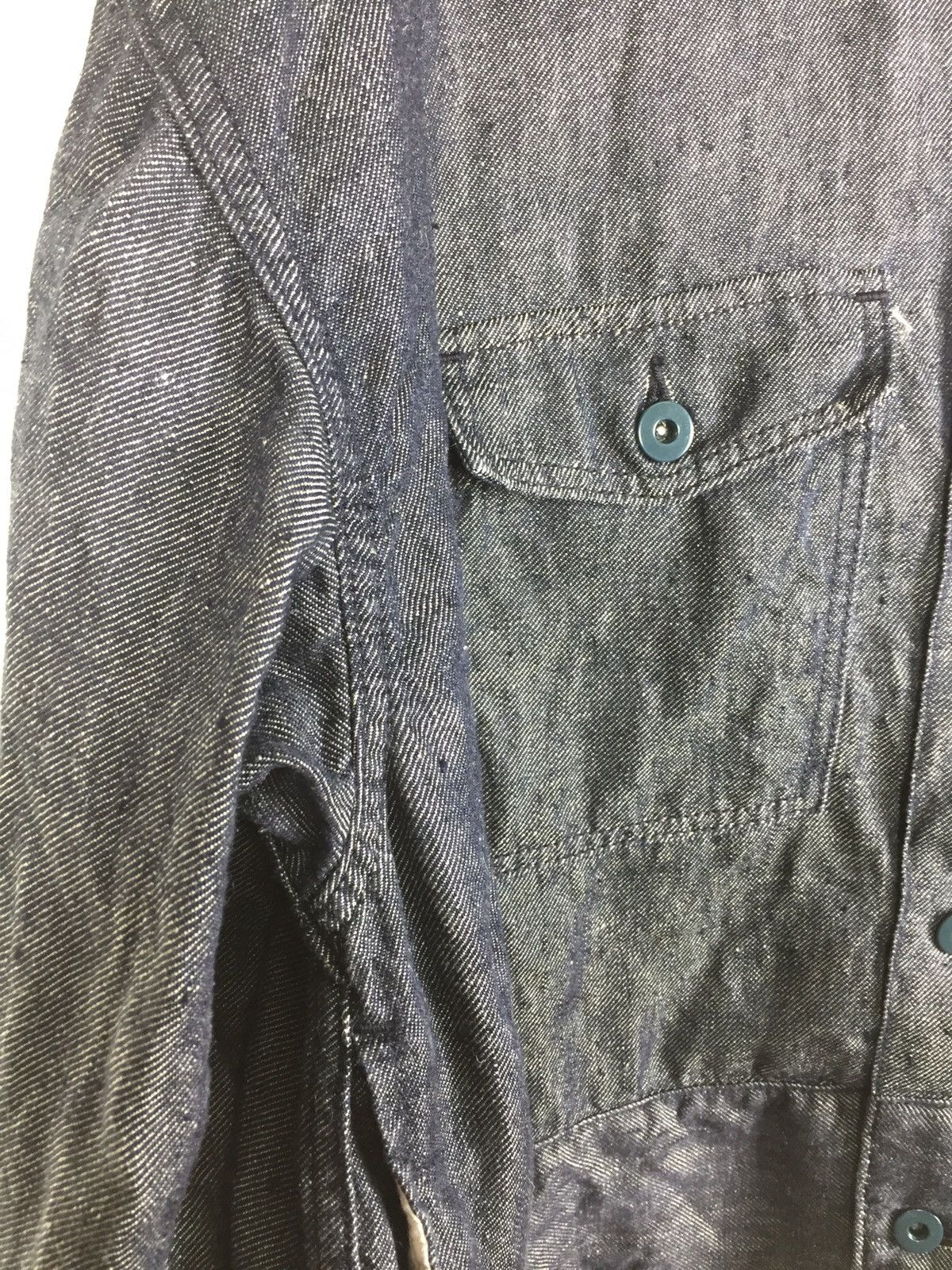 Undecorated Man Undecorated Man Denim Linen Jacket. J071 Size US XL / EU 56 / 4 - 7 Thumbnail