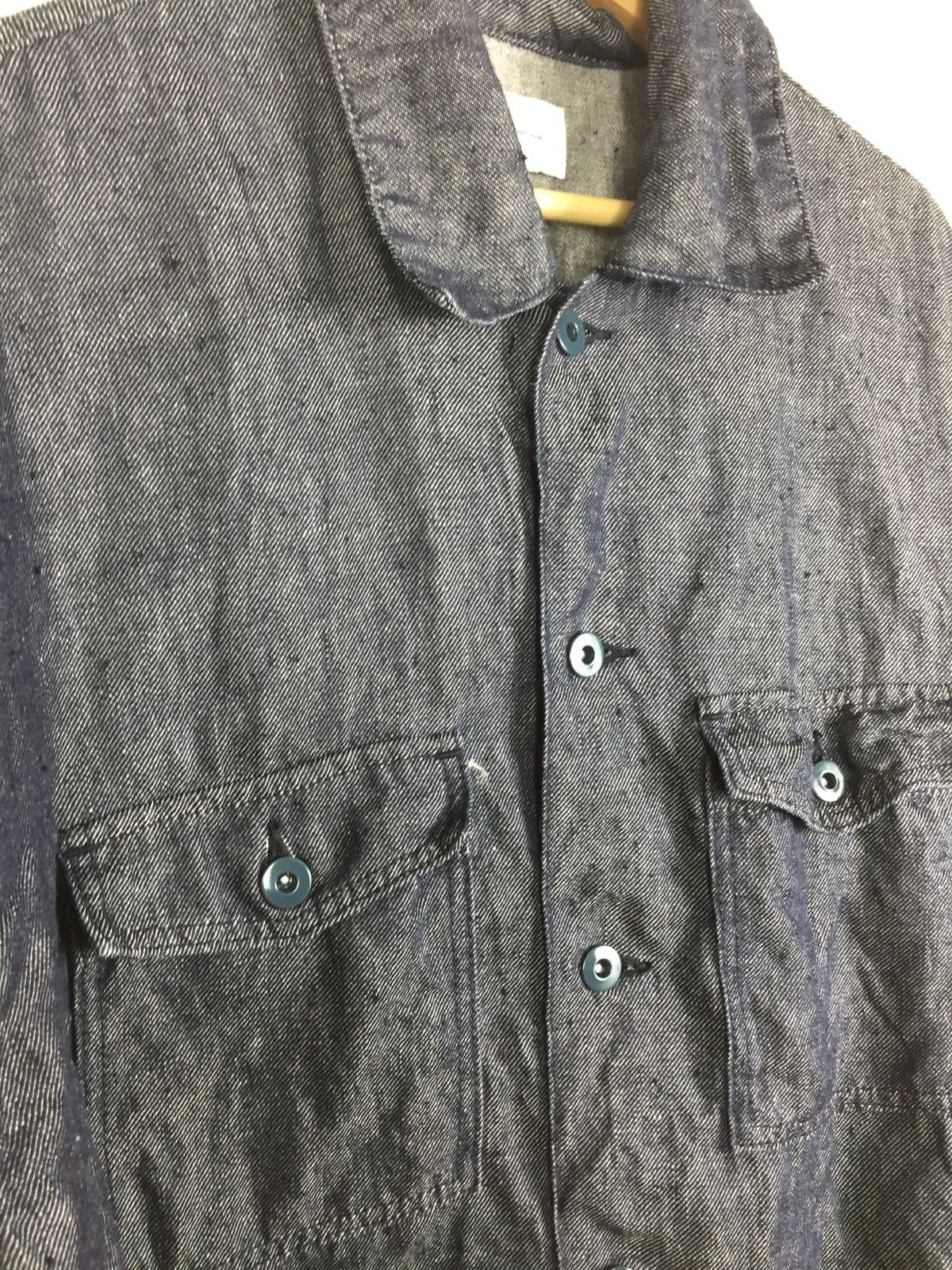 Undecorated Man Undecorated Man Denim Linen Jacket. J071 Size US XL / EU 56 / 4 - 6 Thumbnail