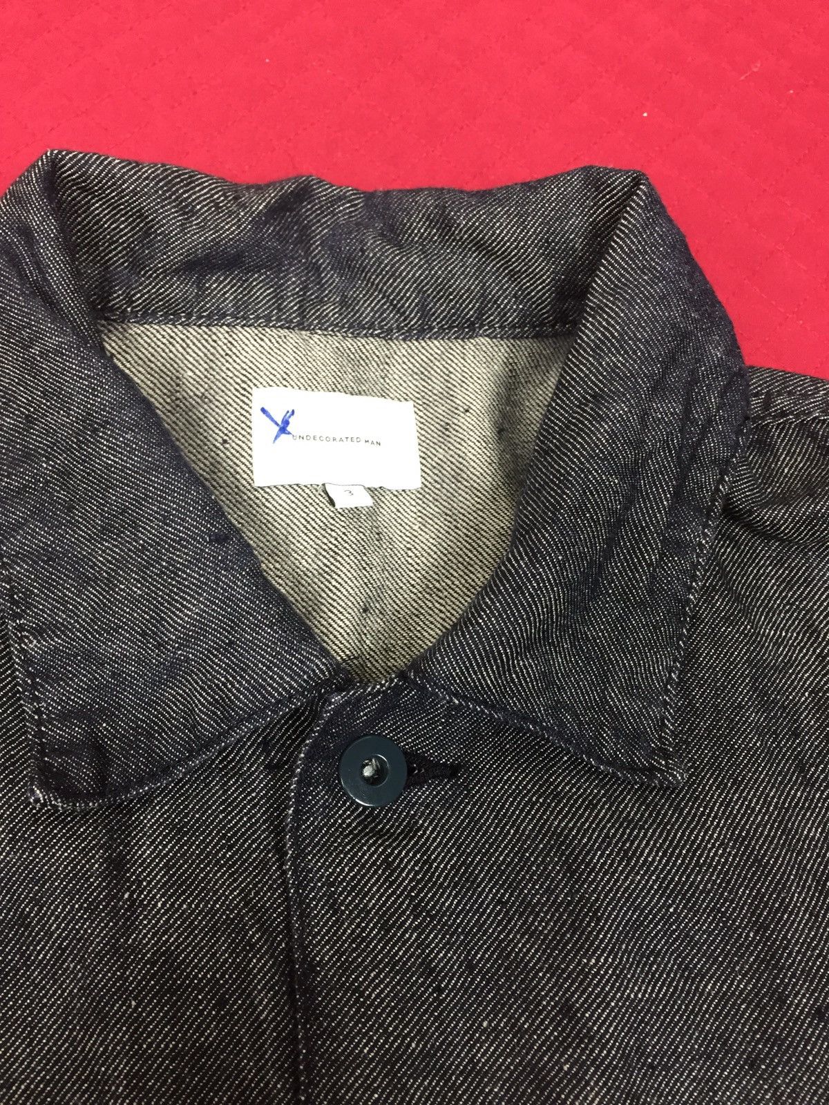 Undecorated Man Undecorated Man Denim Linen Jacket. J071 Size US XL / EU 56 / 4 - 16 Thumbnail