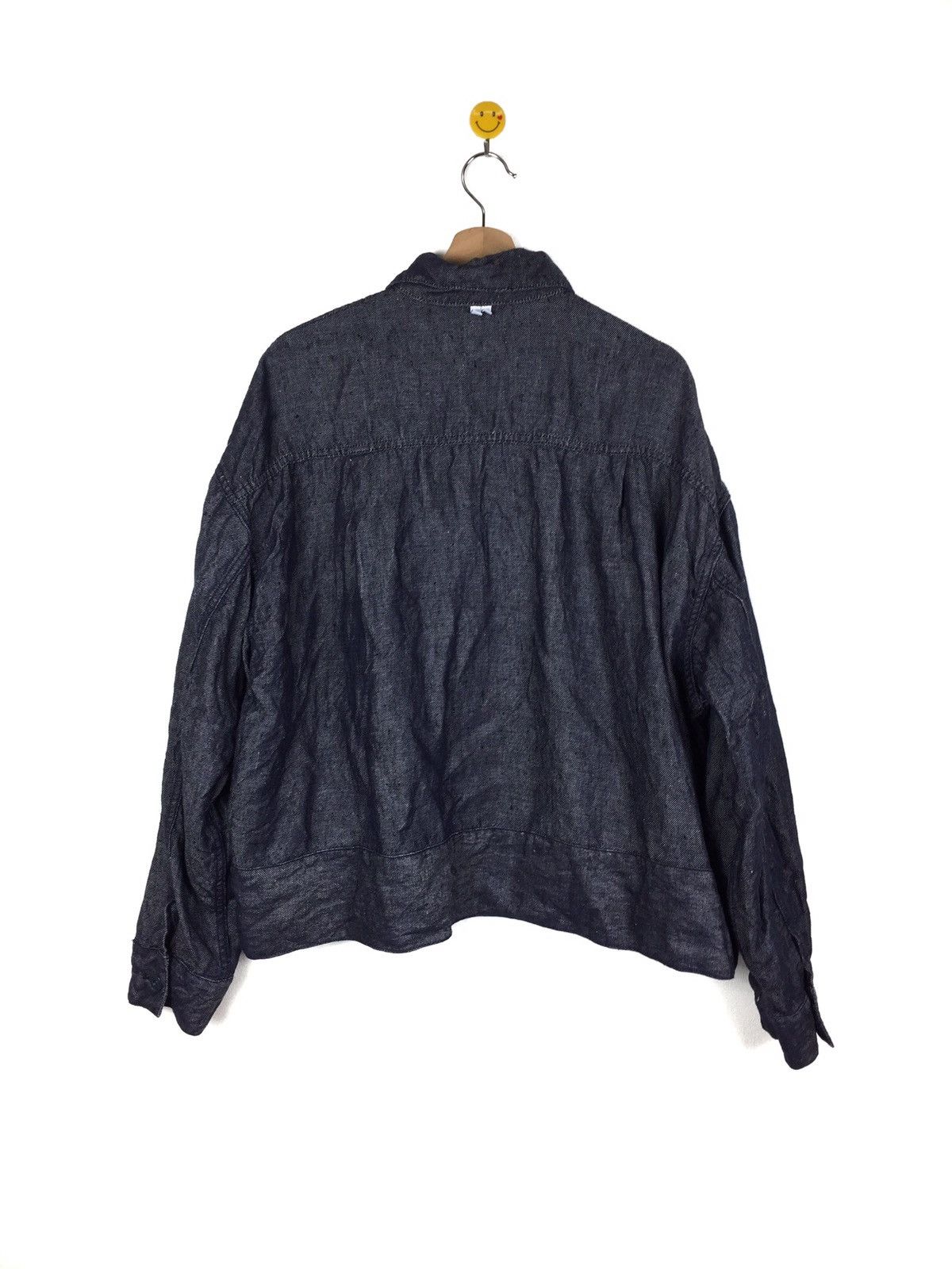 Undecorated Man Undecorated Man Denim Linen Jacket. J071 Size US XL / EU 56 / 4 - 2 Thumbnail