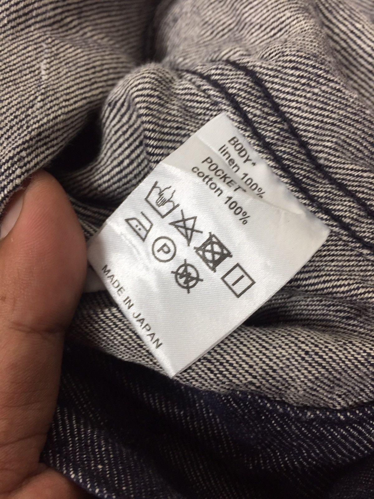 Undecorated Man Undecorated Man Denim Linen Jacket. J071 Size US XL / EU 56 / 4 - 22 Thumbnail