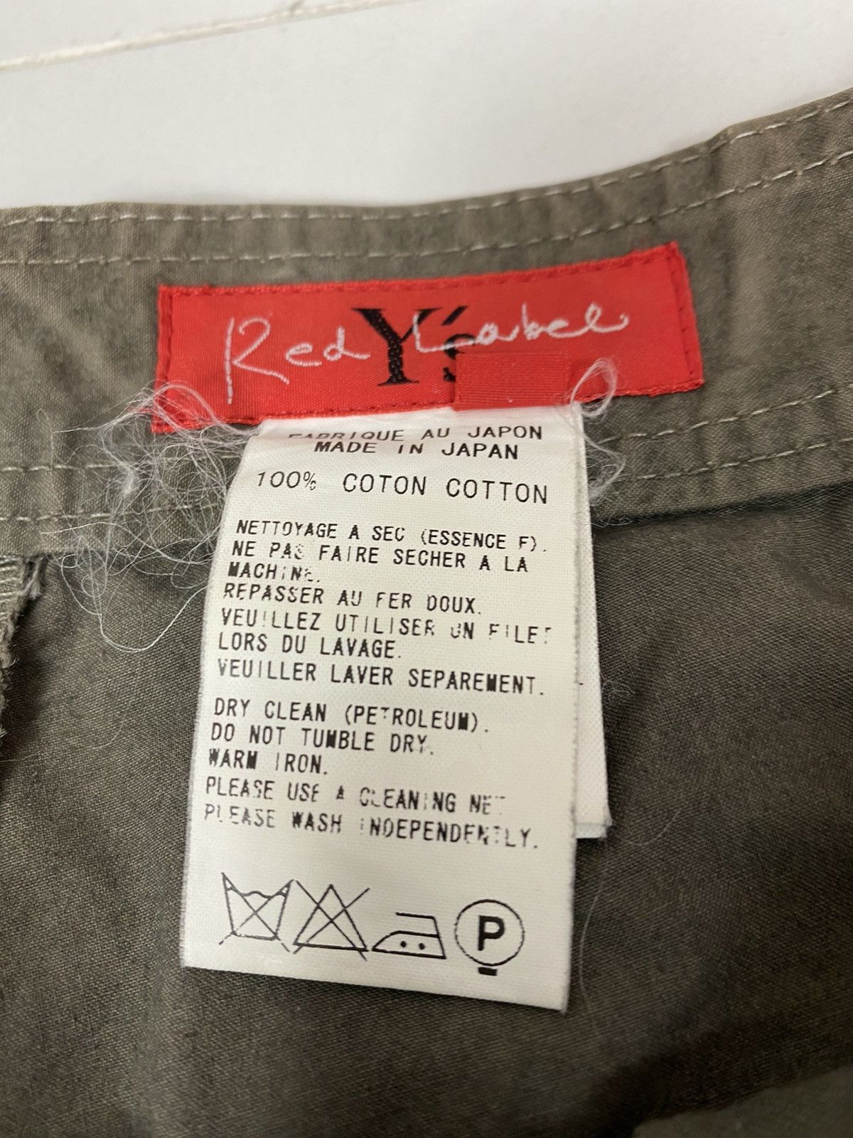 Yohji Yamamoto Yohji Yamamoto Y’s Red Label Trousers Pants. S0158 Size US 32 / EU 48 - 10 Thumbnail