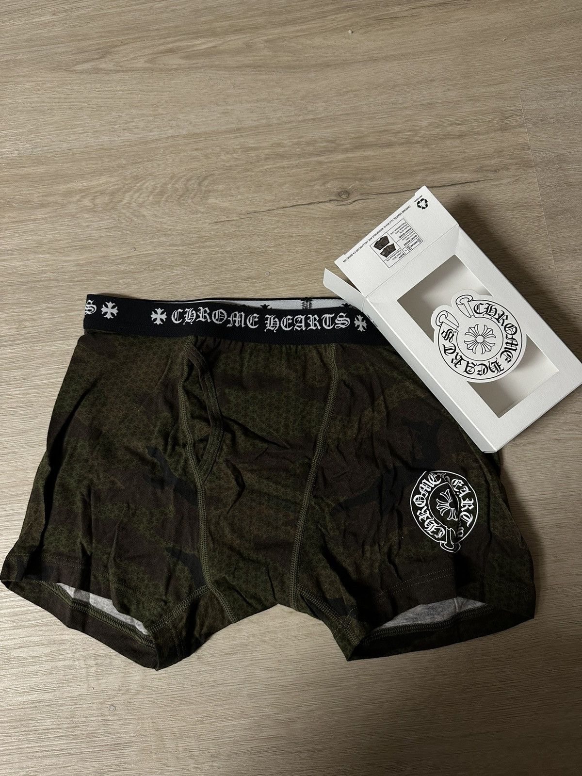 Chrome Hearts chrome heart boxer brief | Grailed