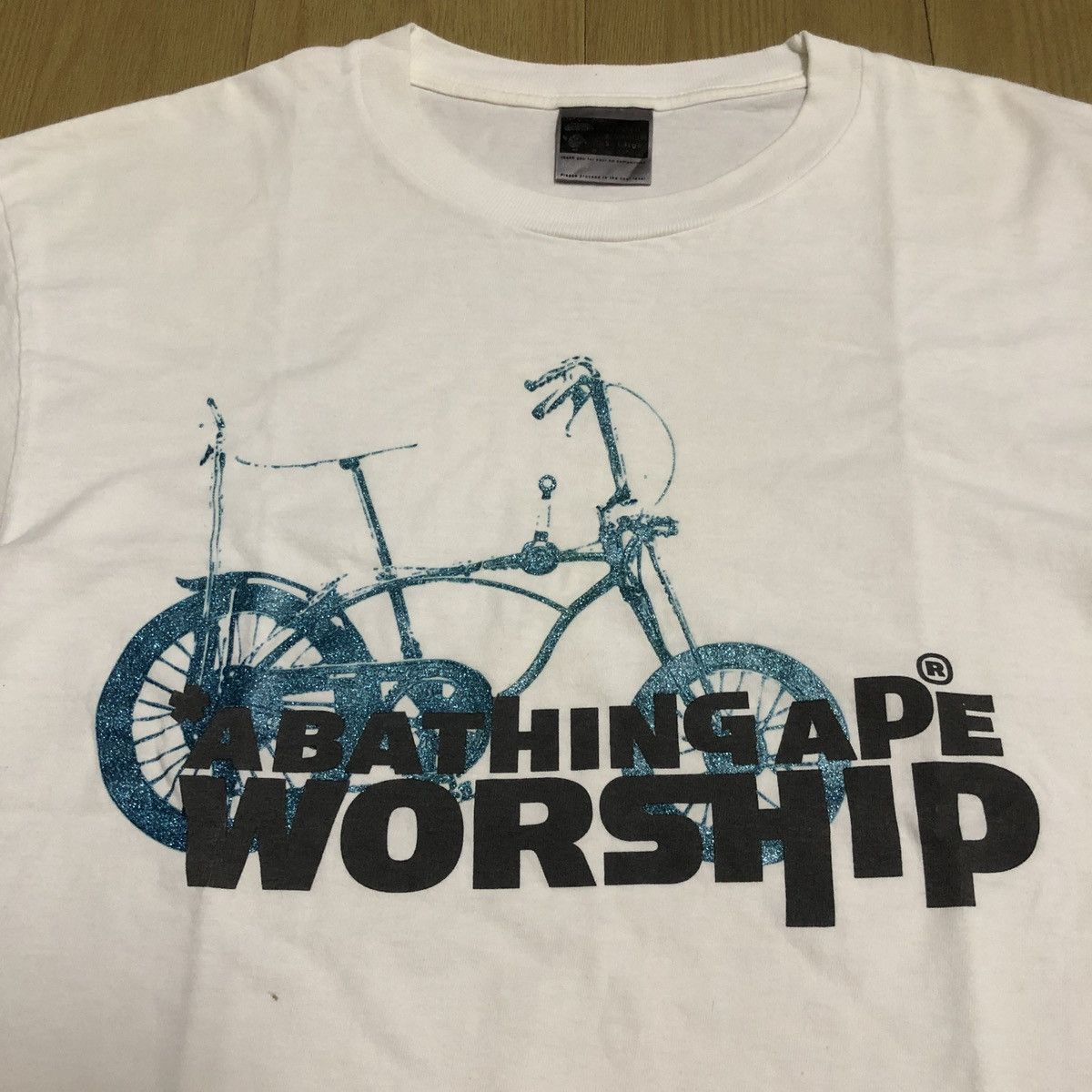 Bape Vintage A Bathing Ape Worship Tee Size US L / EU 52-54 / 3 - 2 Thumbnail