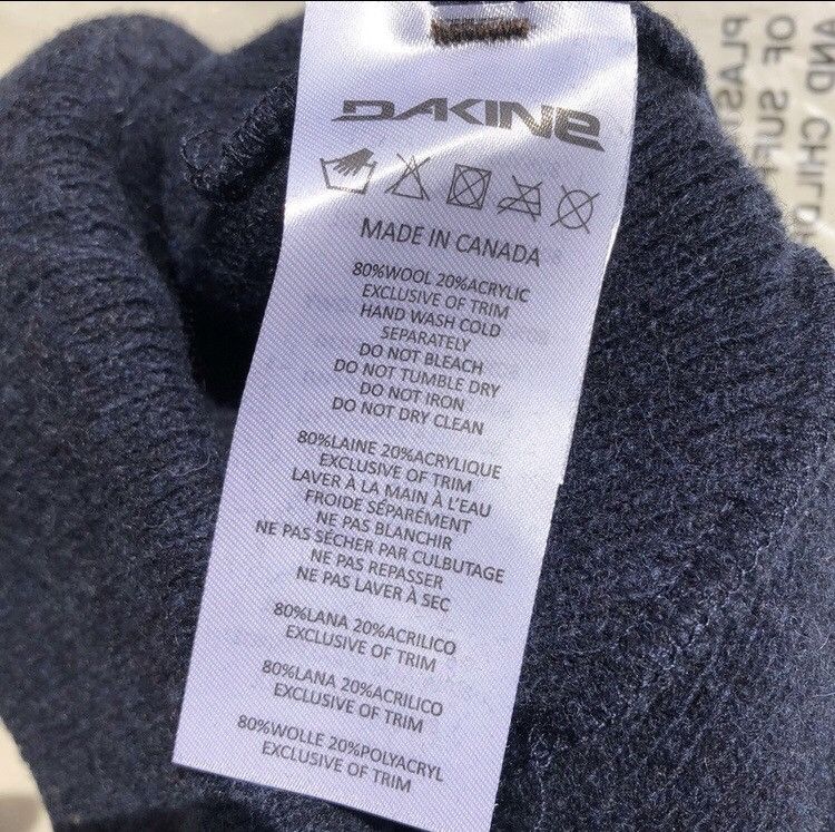 Dakine WOOL Blend Beanie NAVY Size ONE SIZE - 3 Thumbnail