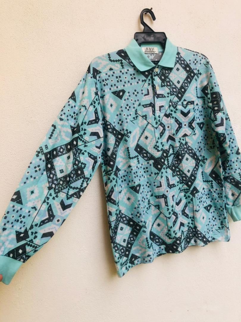 Japanese Brand × Vintage Vintage Jema Japanese Designer Fashion Style Long Sleeve Size US M / EU 48-50 / 2 - 5 Thumbnail