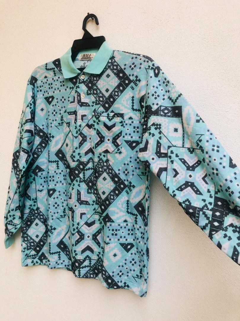 Japanese Brand × Vintage Vintage Jema Japanese Designer Fashion Style Long Sleeve Size US M / EU 48-50 / 2 - 6 Thumbnail