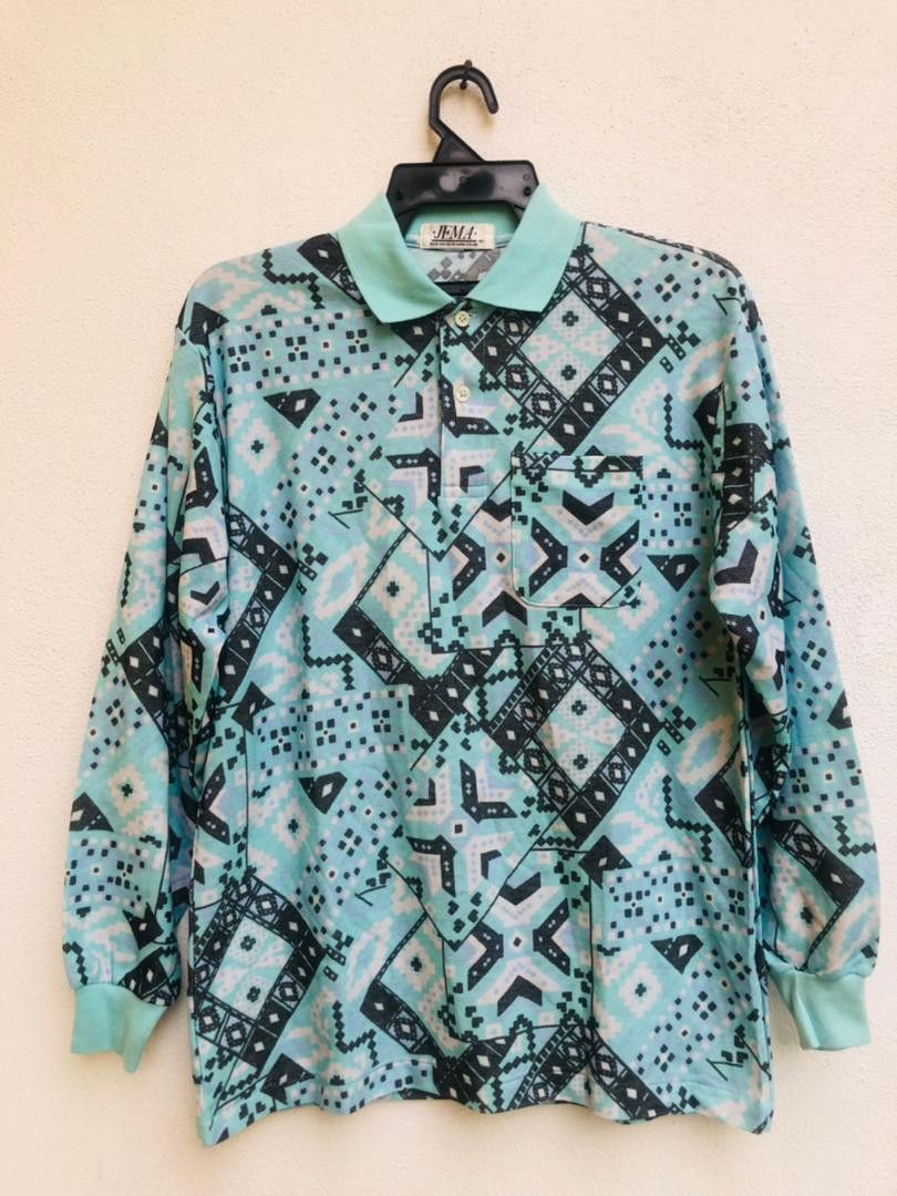Japanese Brand × Vintage Vintage Jema Japanese Designer Fashion Style Long Sleeve Size US M / EU 48-50 / 2 - 1 Thumbnail