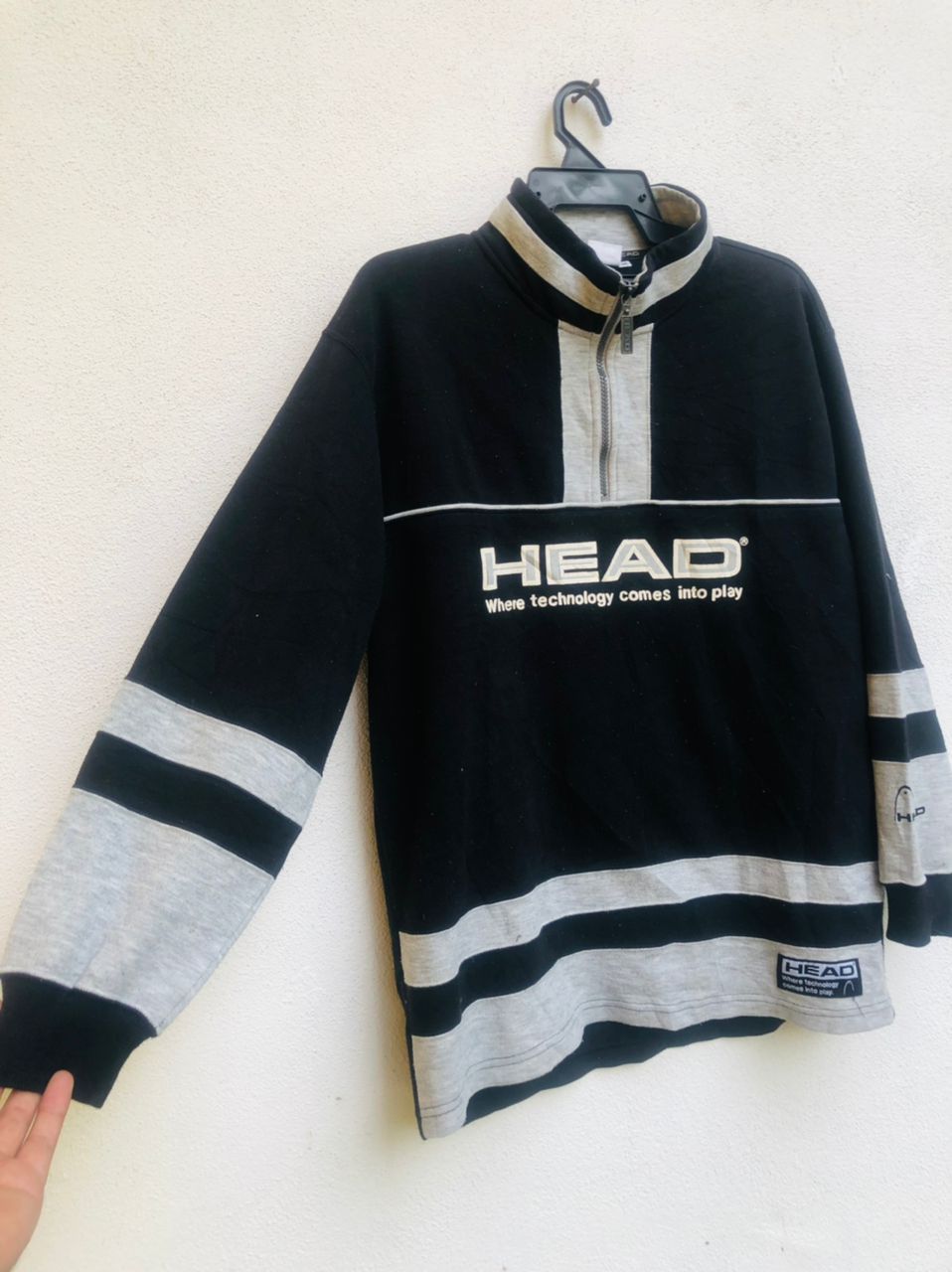 Japanese Brand × Vintage Vintage Head Hip Hop Designer Fashion Style Pullover Size US L / EU 52-54 / 3 - 5 Thumbnail