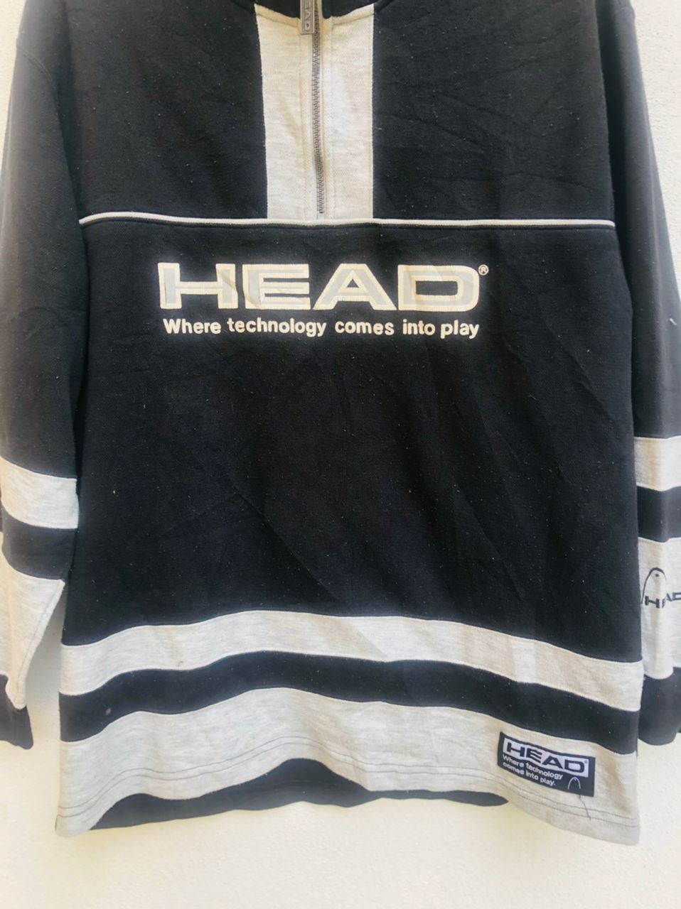 Japanese Brand × Vintage Vintage Head Hip Hop Designer Fashion Style Pullover Size US L / EU 52-54 / 3 - 4 Thumbnail