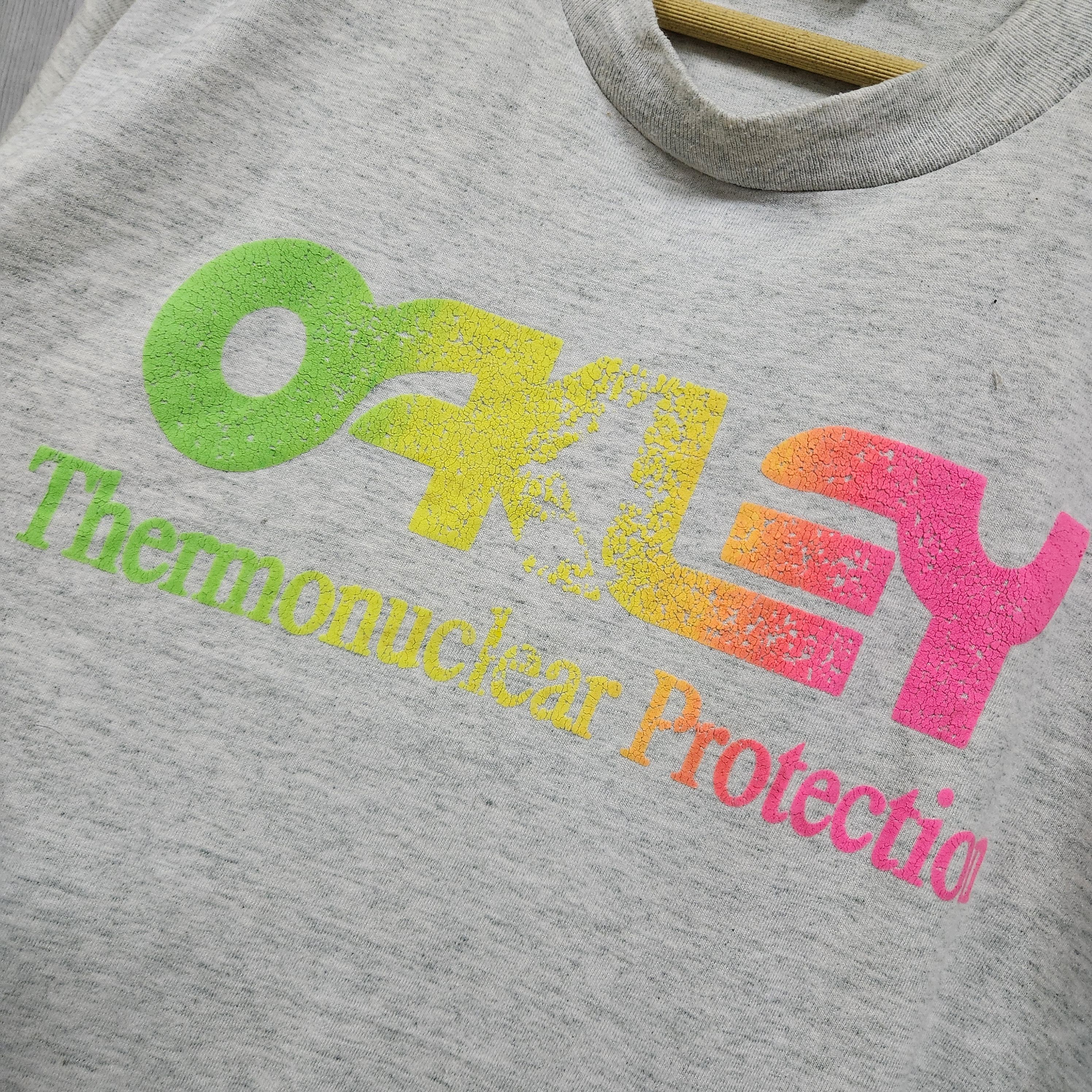 Fruit Of The Loom × Oakley × Vintage Vintage OAKLEY Thermonuclear Protection Fruit Of The Loom Size US L / EU 52-54 / 3 - 10 Thumbnail