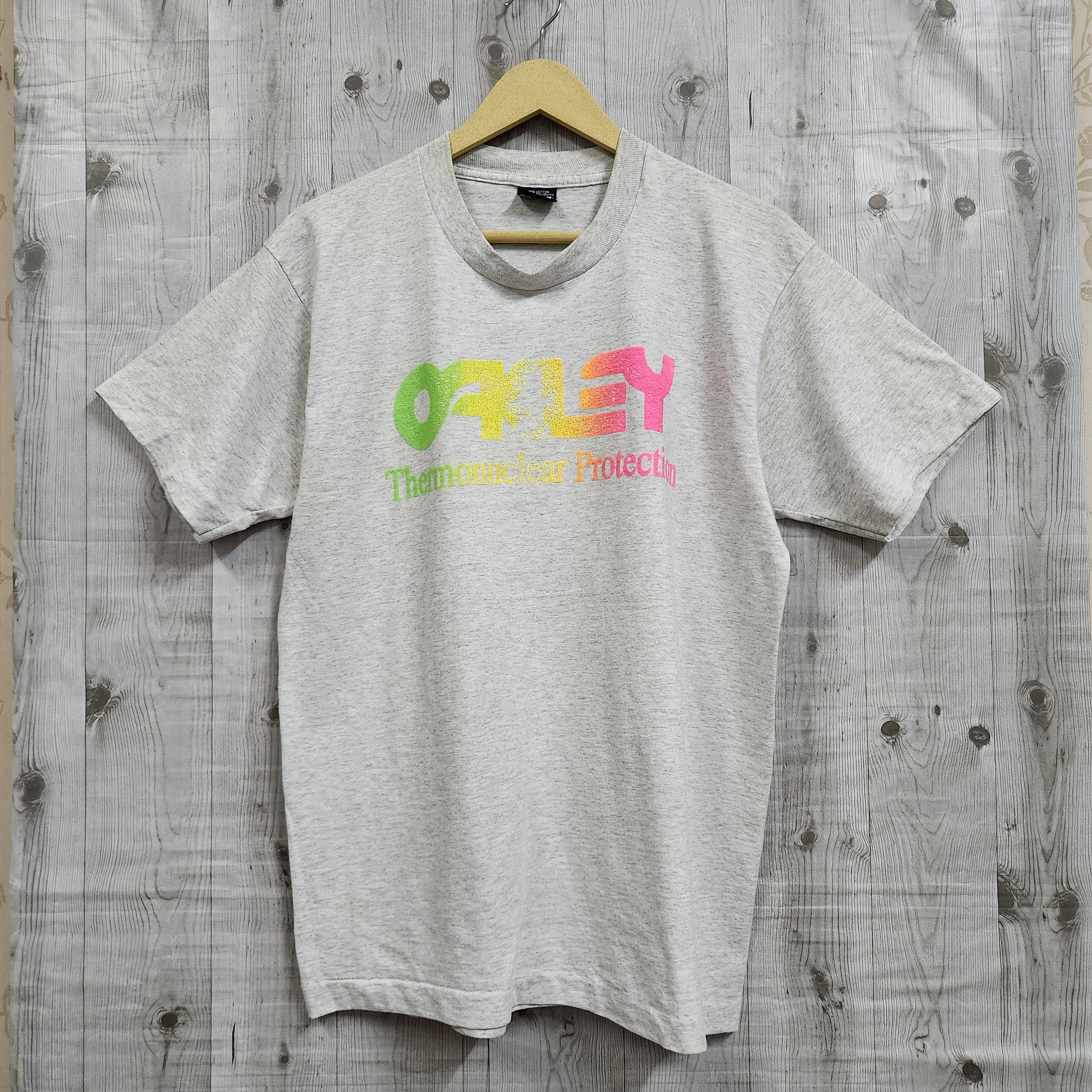 Vintage OAKLEY Thermonuclear Protection Fruit Of The Loom