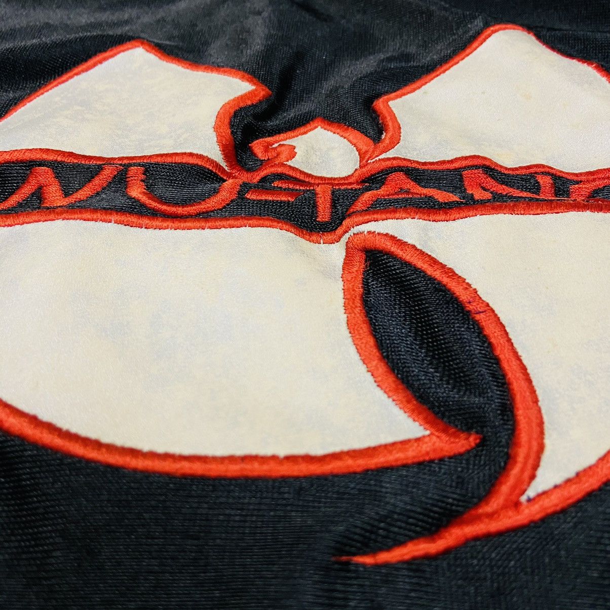 Wu-Tang Clan WU TANG 1990s VERY RARE EMBROIDERED BIG LOGO JERSEY - № 292 Size US XL / EU 56 / 4 - 4 Thumbnail