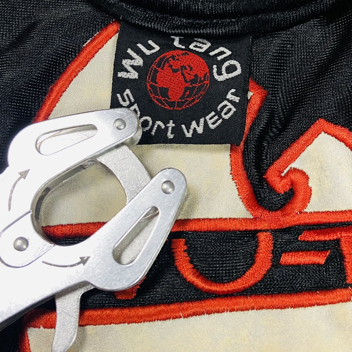 Wu-Tang Clan WU TANG 1990s VERY RARE EMBROIDERED BIG LOGO JERSEY - № 292 Size US XL / EU 56 / 4 - 5 Thumbnail