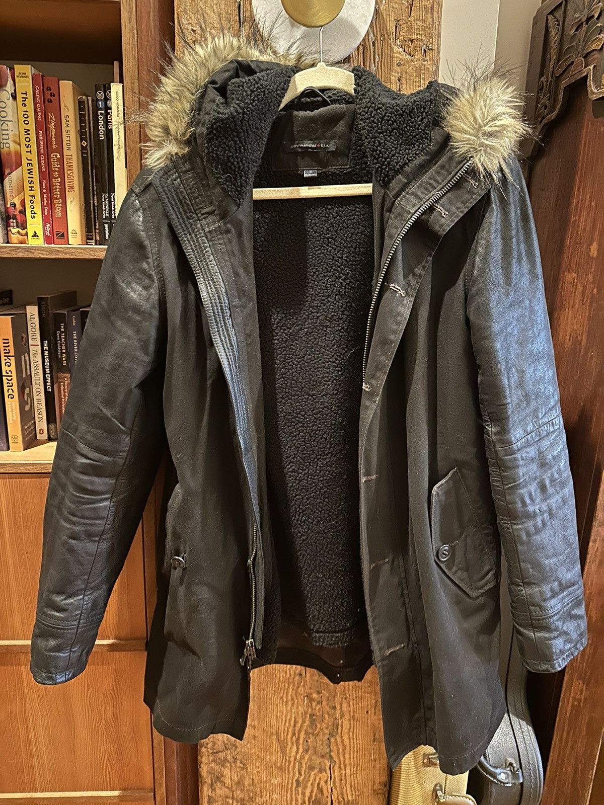 John varvatos winter coat sales
