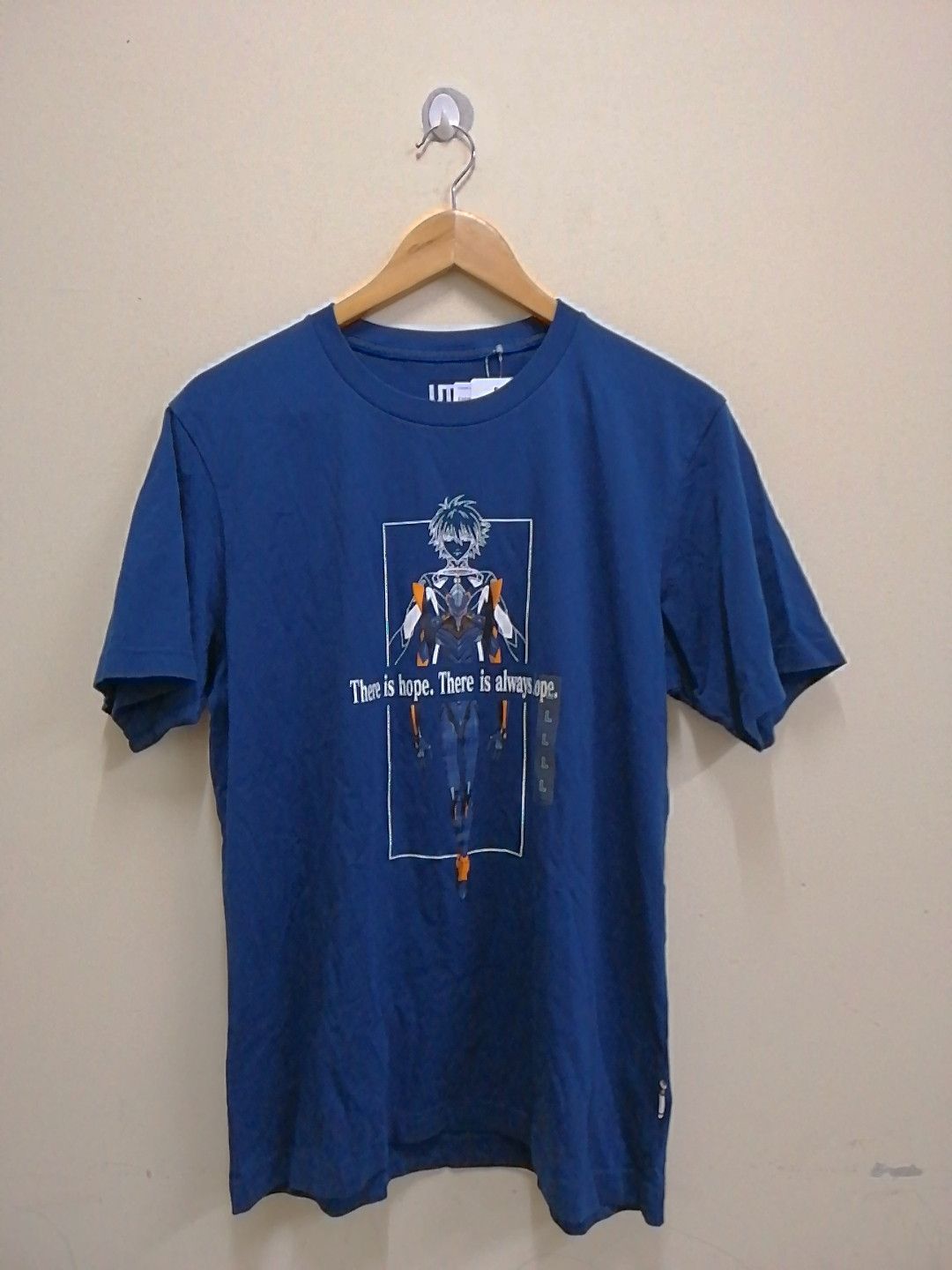 Anime Combo lot of 4pc Evangelion 3.0 t-shirt by Uniqlo/L sizes Size US L / EU 52-54 / 3 - 8 Thumbnail
