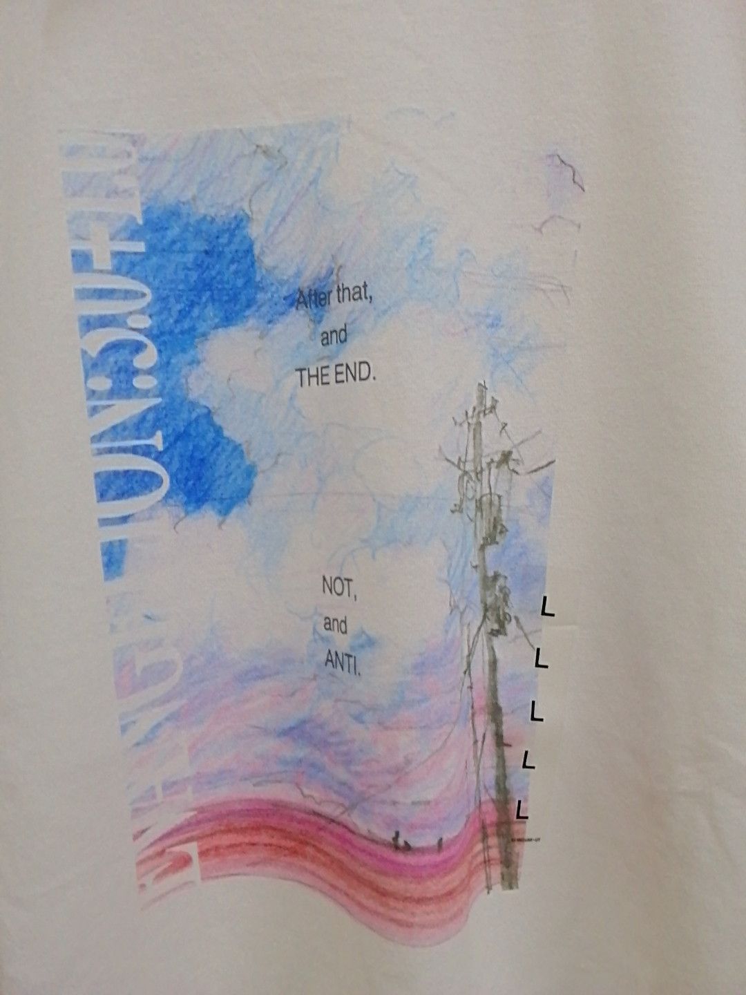 Anime Combo lot of 4pc Evangelion 3.0 t-shirt by Uniqlo/L sizes Size US L / EU 52-54 / 3 - 7 Thumbnail