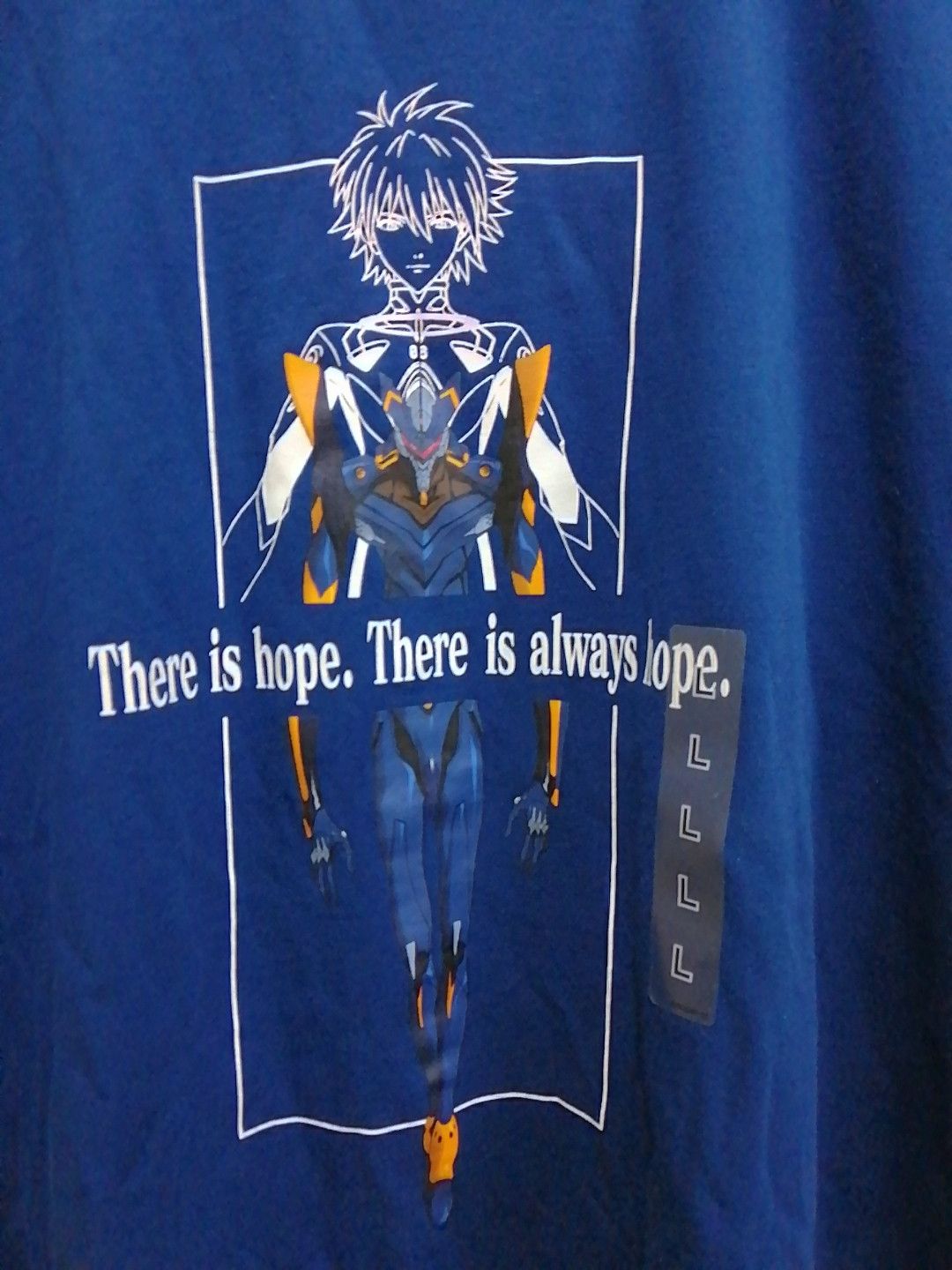Anime Combo lot of 4pc Evangelion 3.0 t-shirt by Uniqlo/L sizes Size US L / EU 52-54 / 3 - 11 Thumbnail