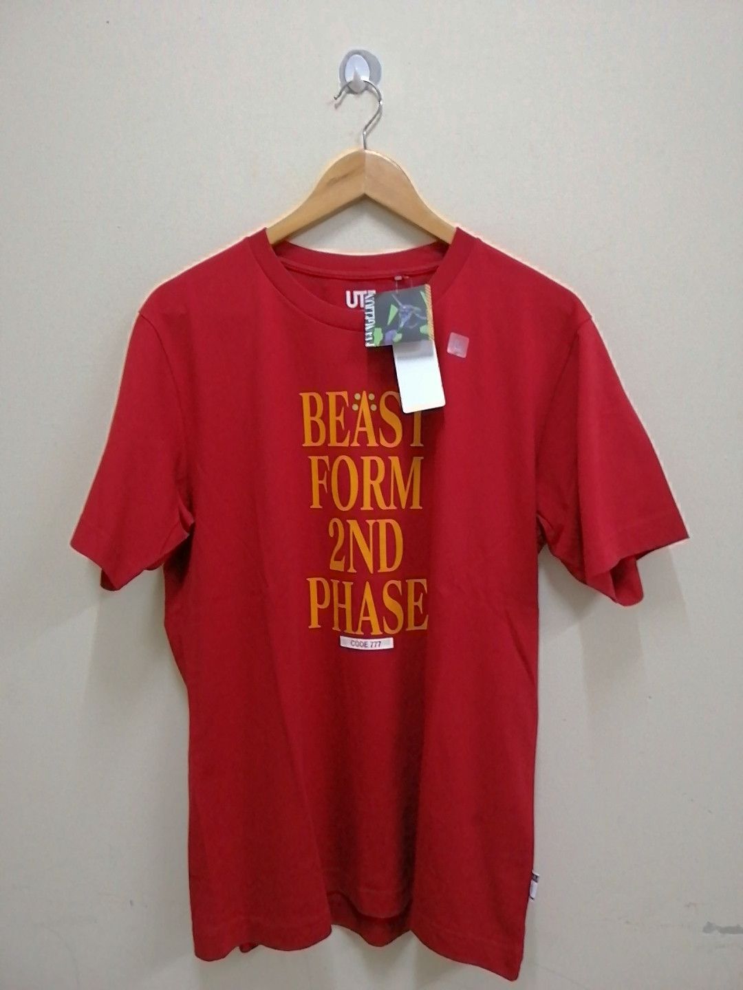 Anime Combo lot of 4pc Evangelion 3.0 t-shirt by Uniqlo/L sizes Size US L / EU 52-54 / 3 - 2 Thumbnail