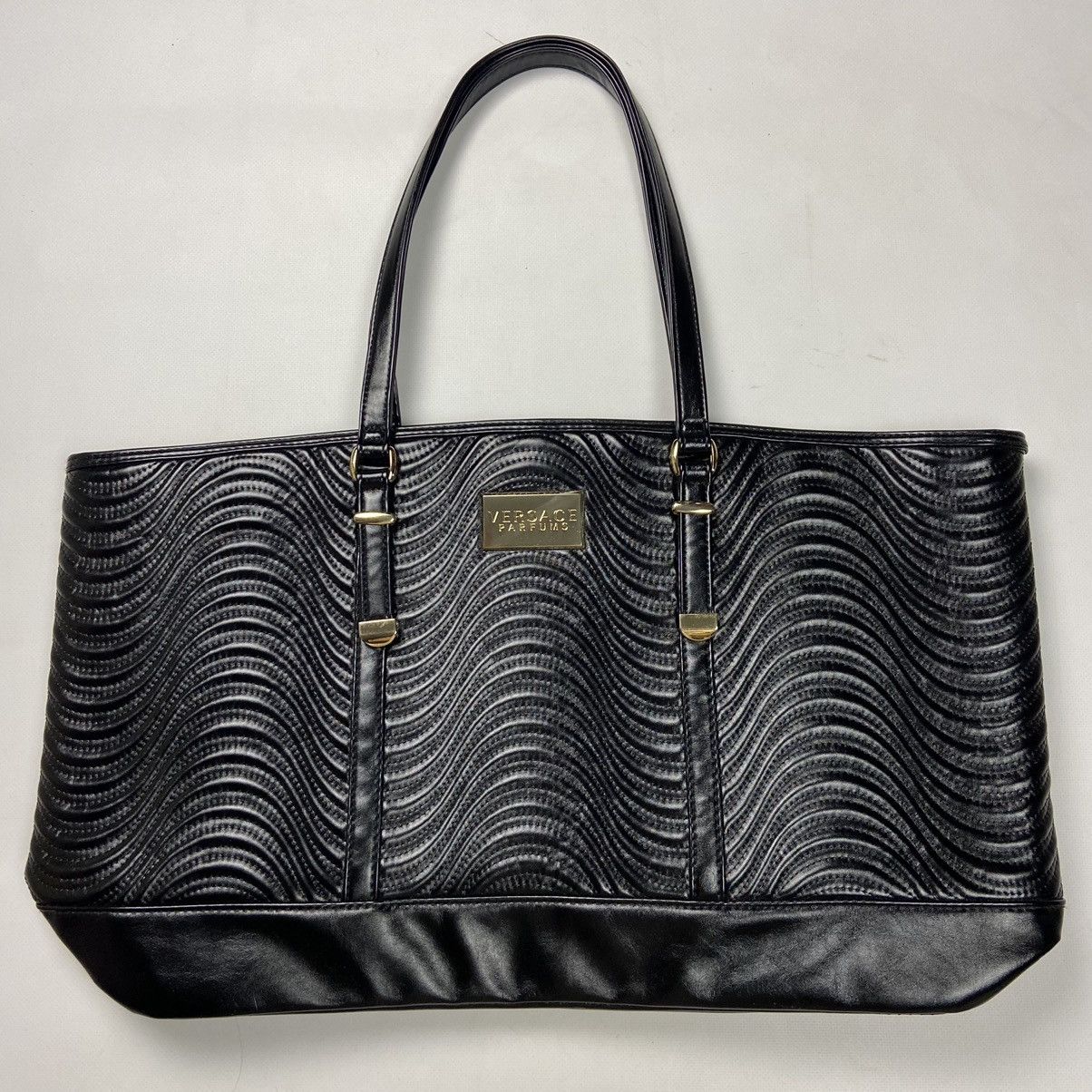 Versace «SAMPLE» RARE VINTAGE VERSACE TOTE BAG «NOT FOR SALE» Size ONE SIZE - 1 Thumbnail