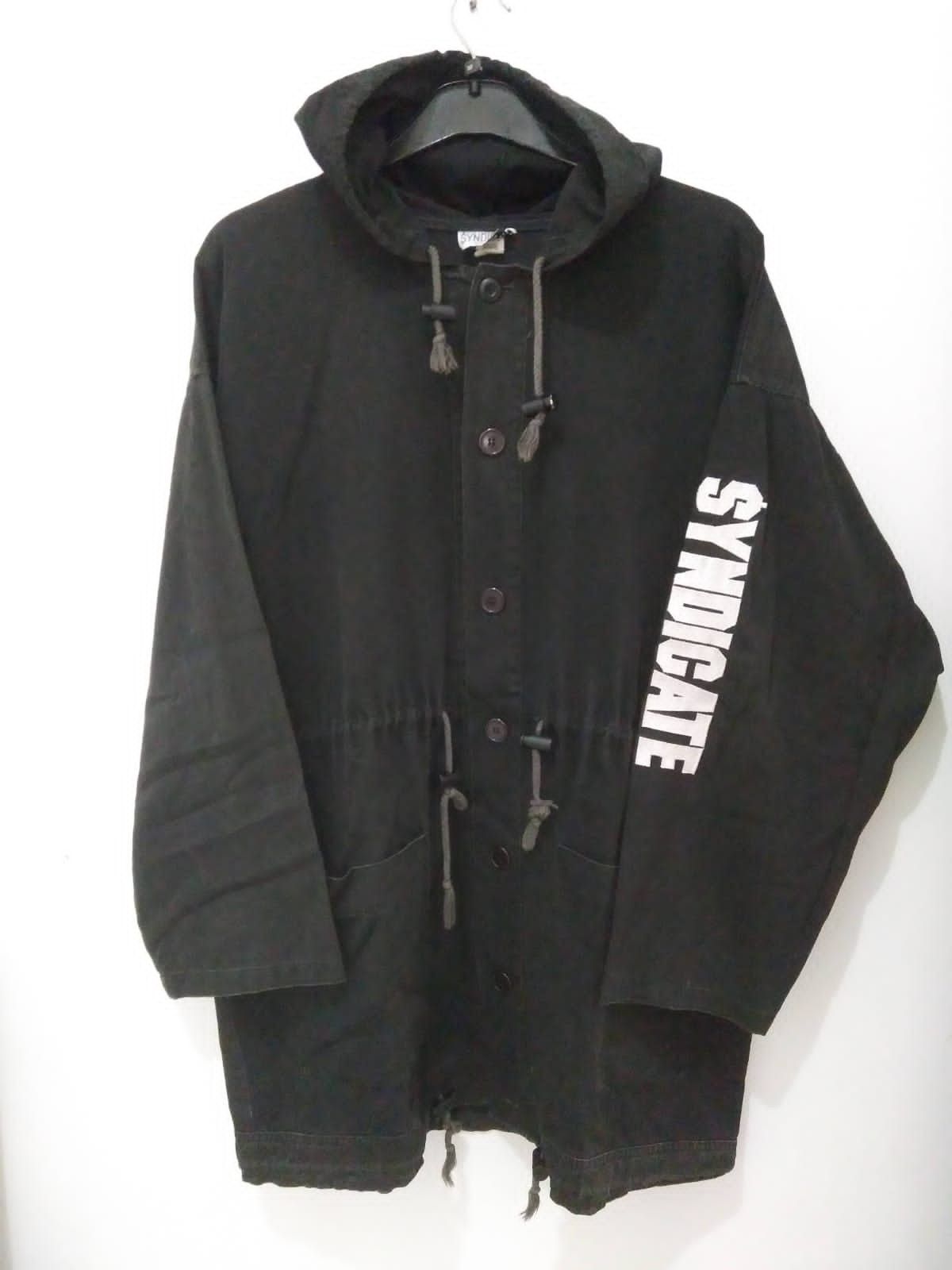 image of Rap Tees x Syndicate Vintage Rhyme Syndicate Records Hip Hop Ice T in Black, Men's (Size Large)