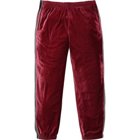 Supreme Supreme Velour Track Pants Size US 32 / EU 48 - 1 Thumbnail