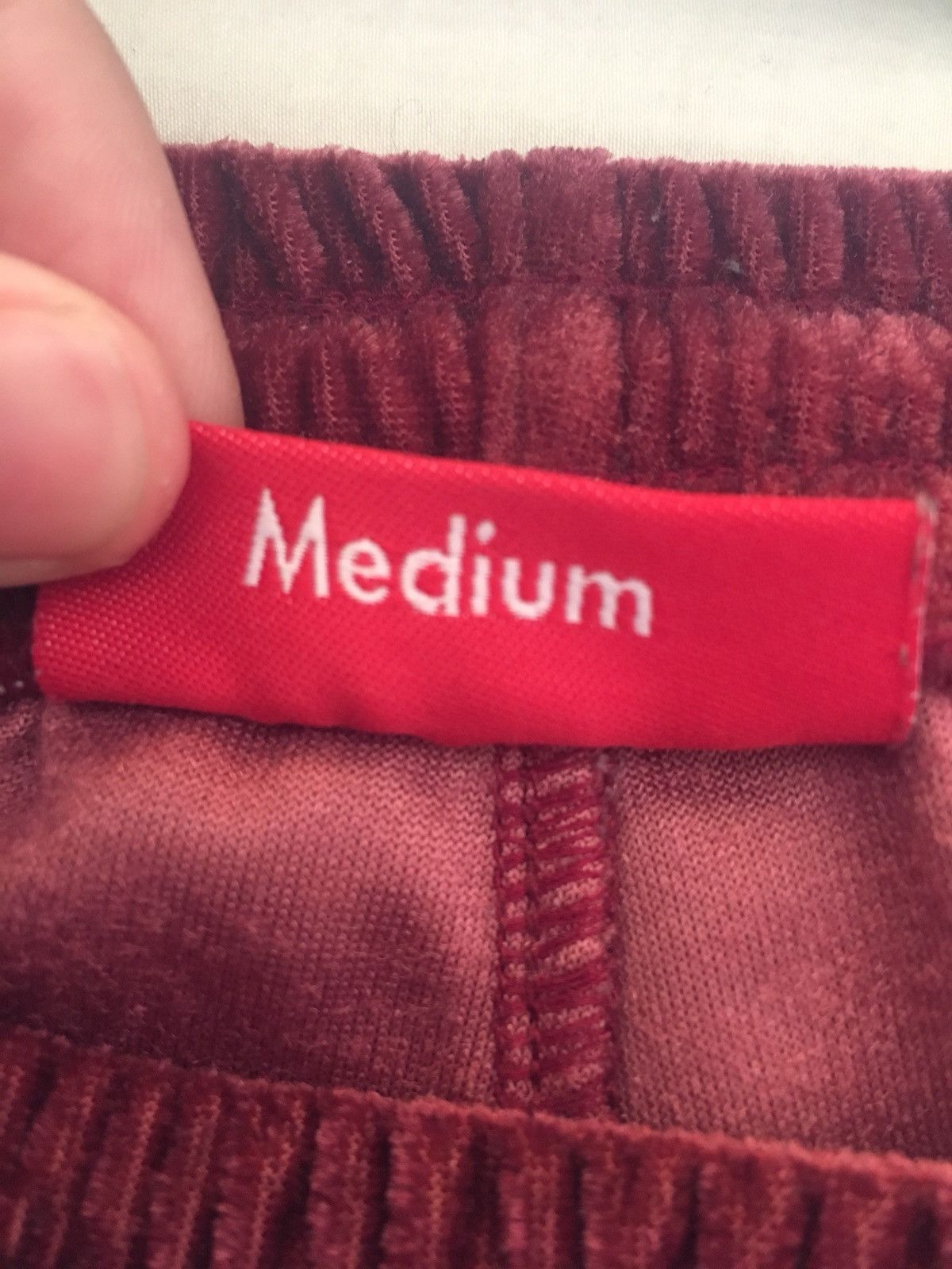 Supreme Supreme Velour Track Pants Size US 32 / EU 48 - 3 Thumbnail