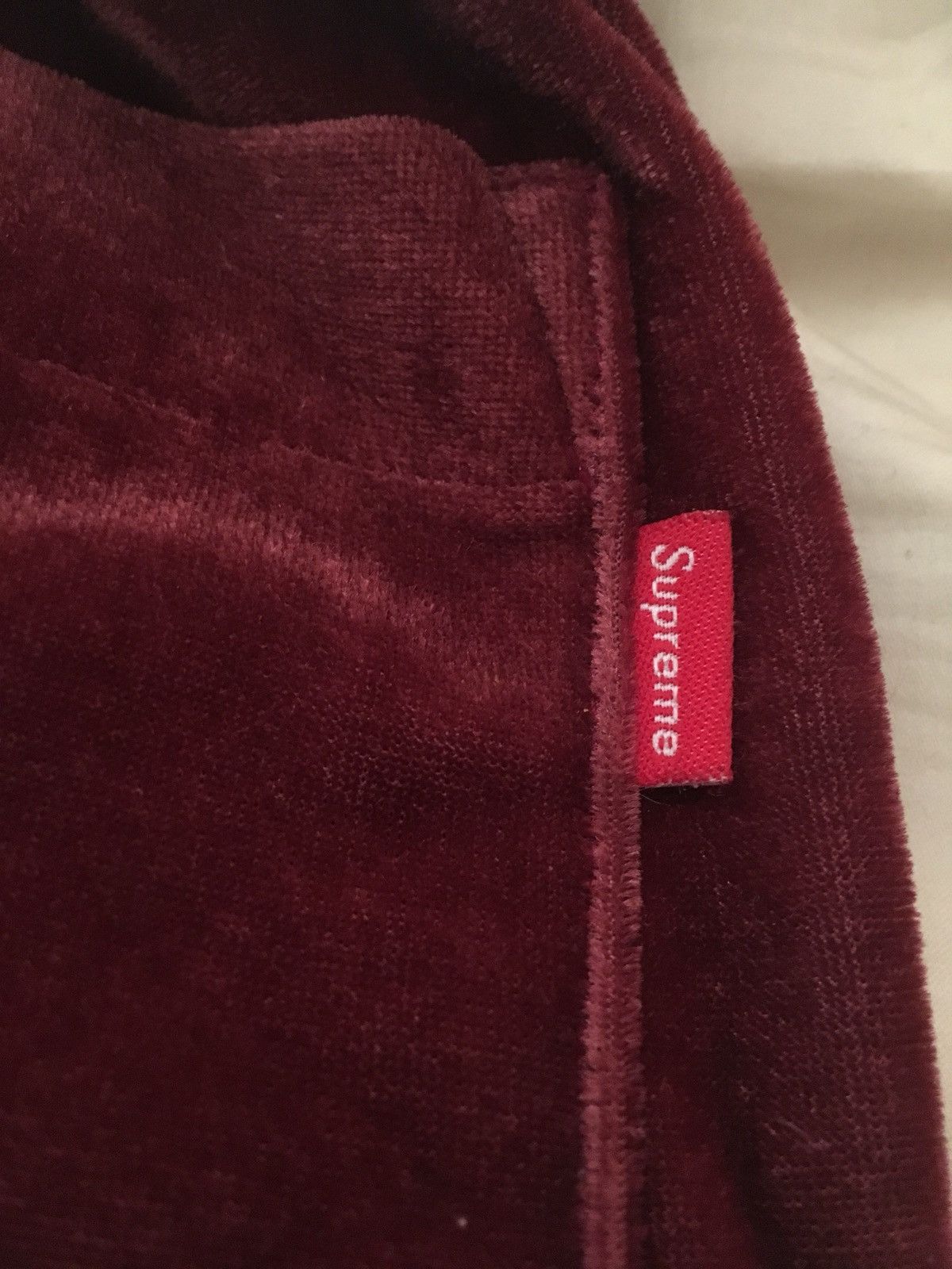 Supreme Supreme Velour Track Pants Size US 32 / EU 48 - 4 Thumbnail