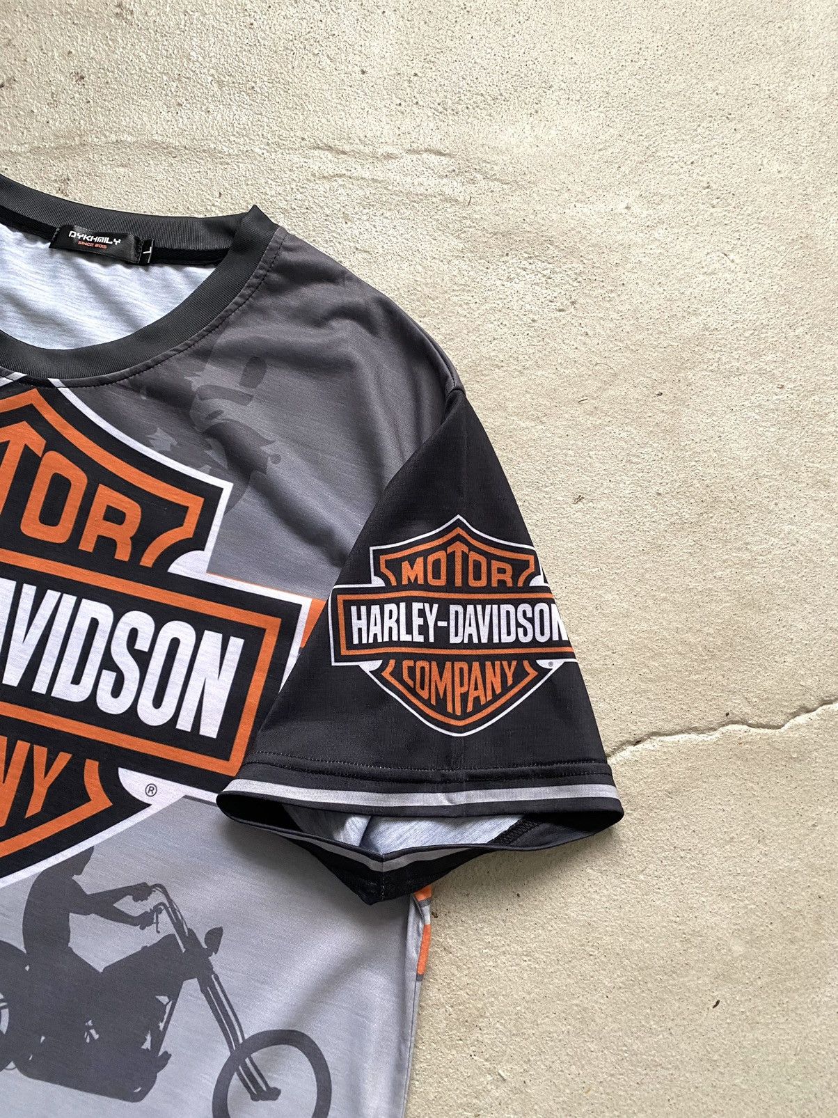 Band Tees Vintage Harley Davidson Tee Shirt Full Print Size US L / EU 52-54 / 3 - 8 Thumbnail