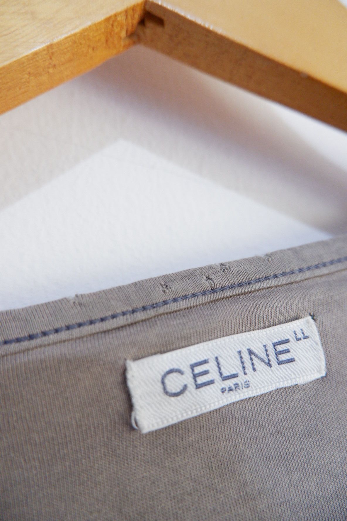 Celine Vintage 90s Celine Paris Monogram Striped Tees Size US L / EU 52-54 / 3 - 6 Thumbnail