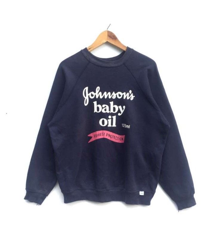 Johnson's baby hot sale oil sweatshirt