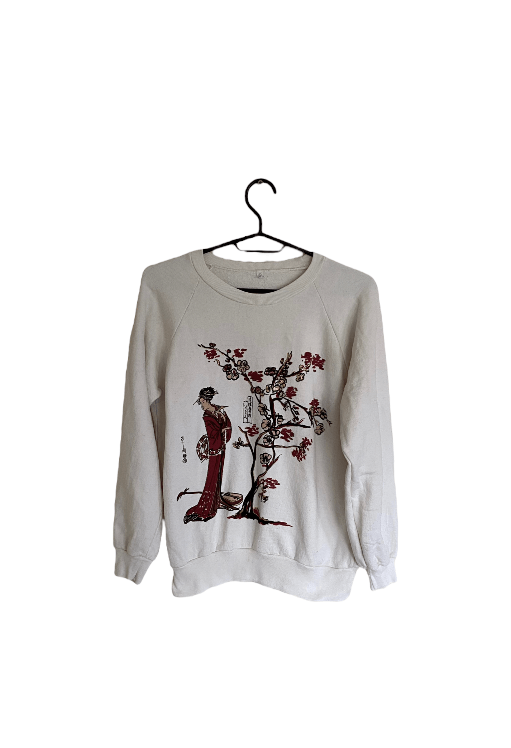 Japanese Brand × Vintage 90s' asian, japanese vintage retro crewneck, size S Size M / US 6-8 / IT 42-44 - 1 Thumbnail