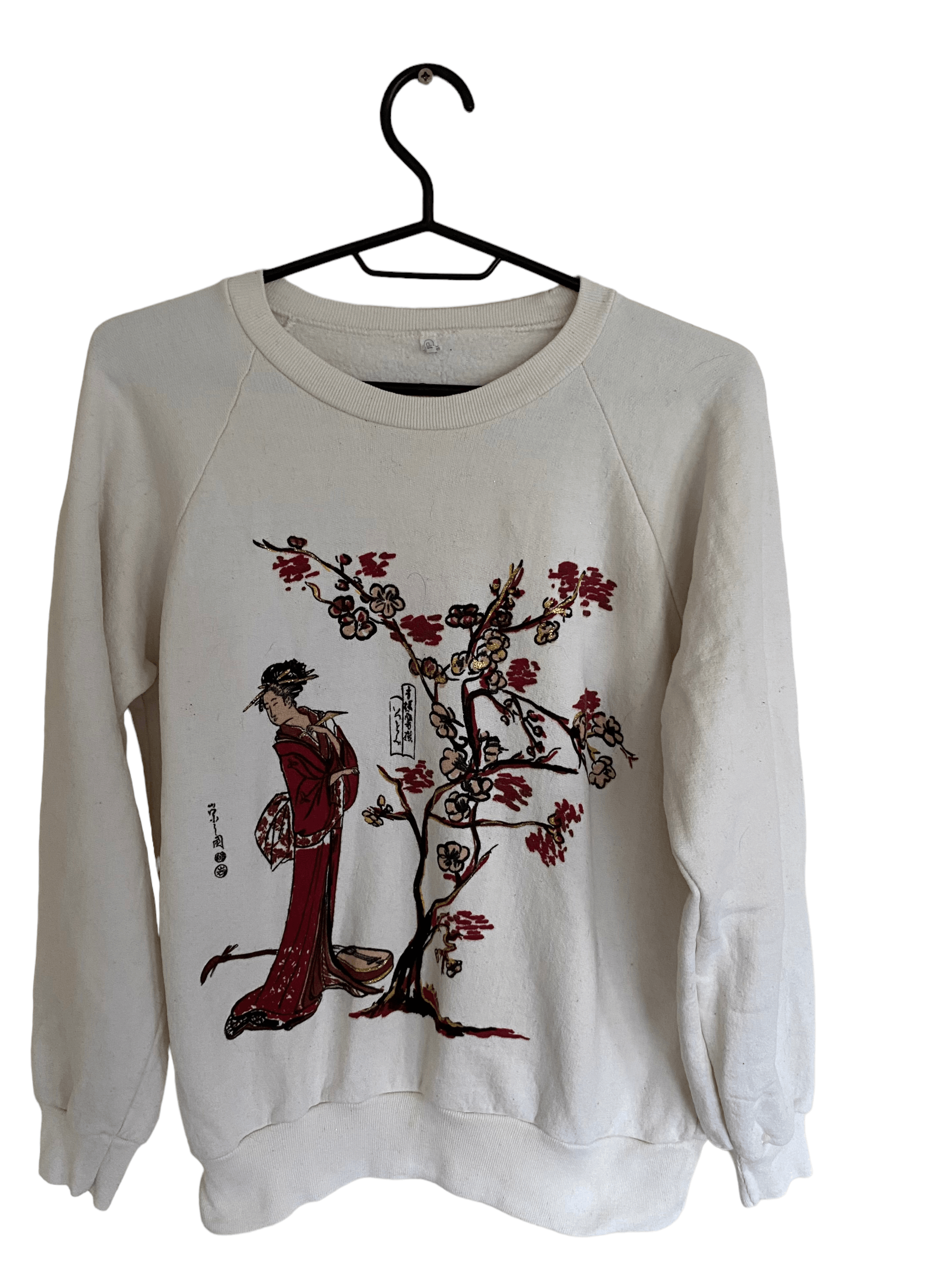 Japanese Brand × Vintage 90s' asian, japanese vintage retro crewneck, size S Size M / US 6-8 / IT 42-44 - 2 Thumbnail