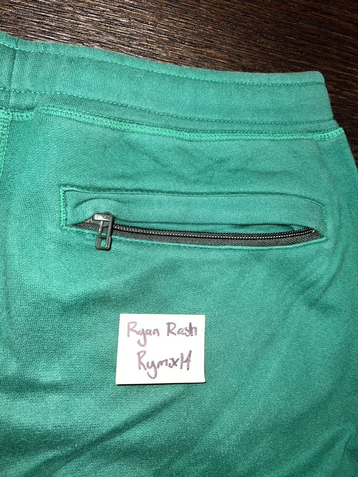 Drake × October's Very Own Size L / OVO Runner Reflective Sweatpants - Forrest Green Size US 33 - 3 Thumbnail
